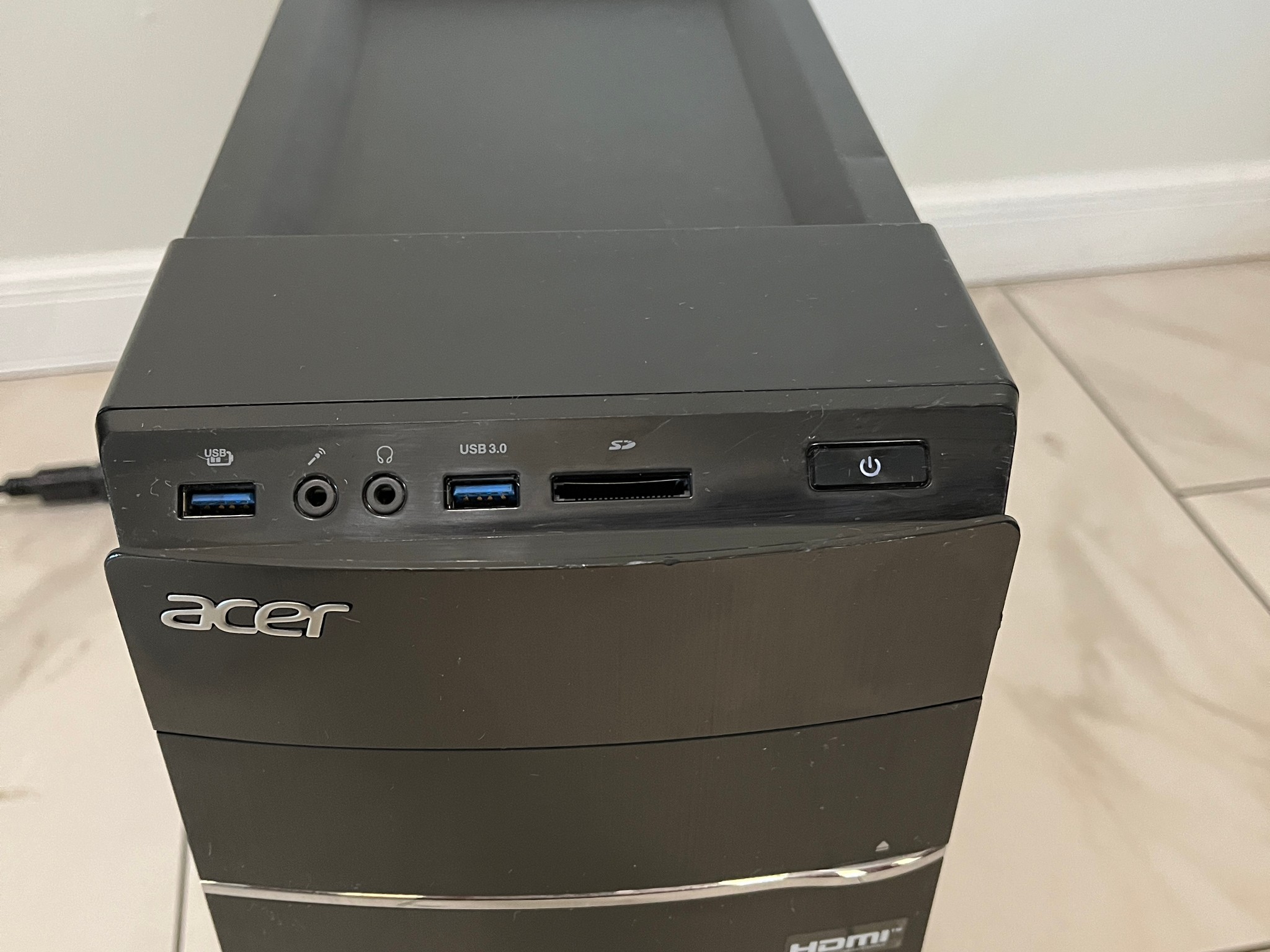 NVIDIA RTX 2070, Intel Core i3-12100, 16GB RAM, 512GB M.2 SSD - Sleeper Gaming PC w/ Wi-Fi & BT