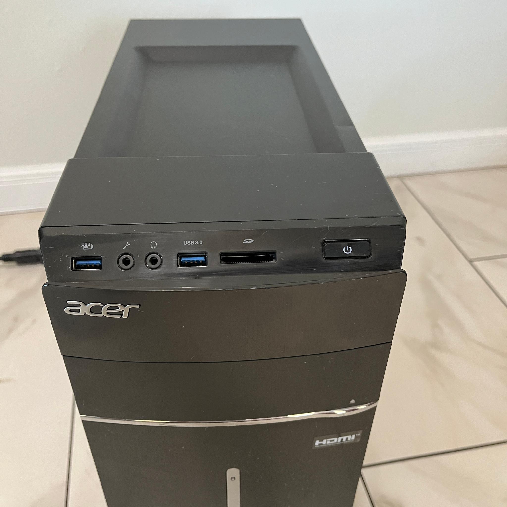 NVIDIA RTX 2070, Intel Core i3-12100, 16GB RAM, 512GB M.2 SSD - Sleeper Gaming PC w/ Wi-Fi & BT