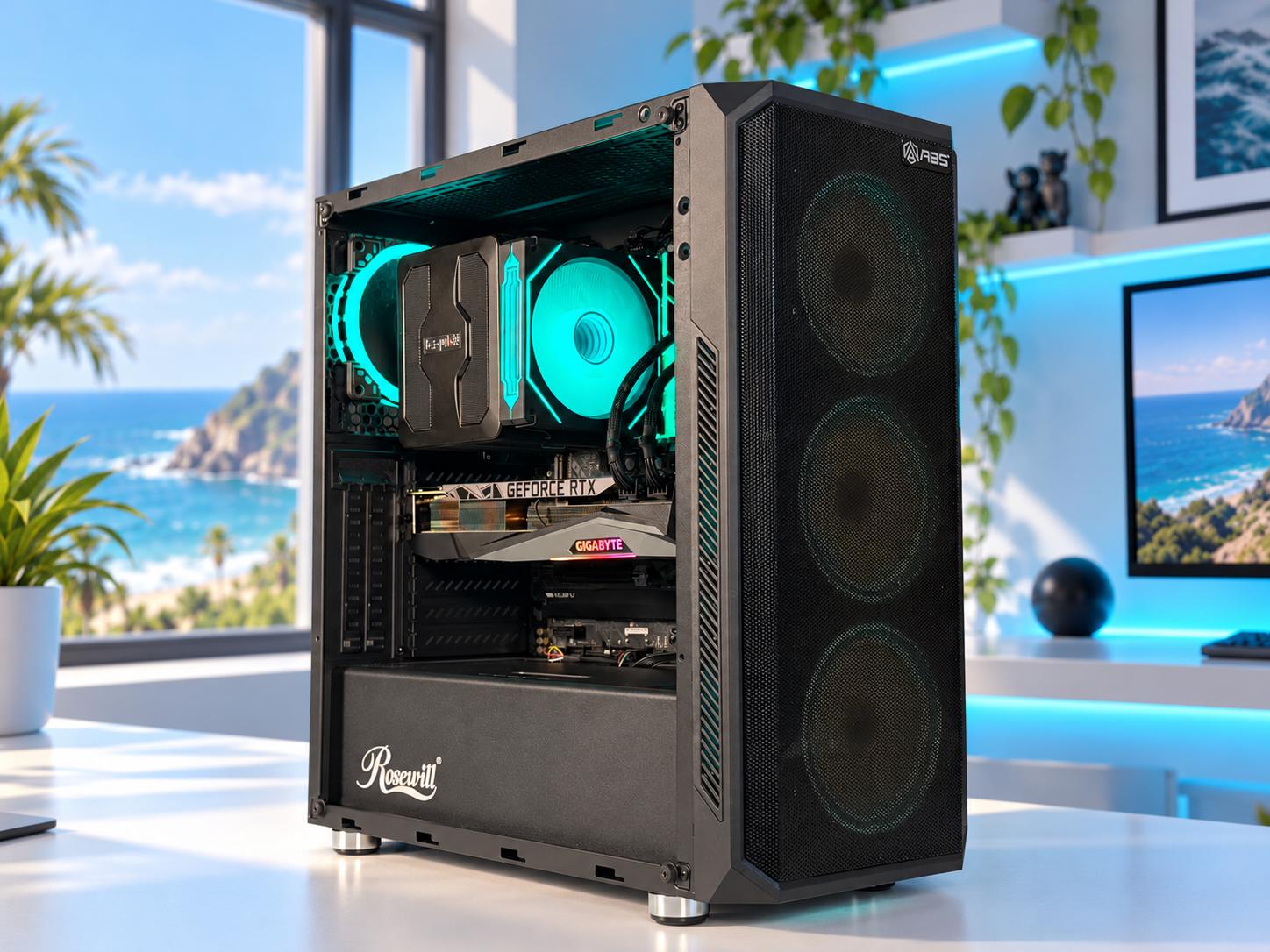 🌊 RIPTIDE Gaming PC | RTX 3080 | I7-11700K | 48GB RAM | 512GB NVME x2 | | WiFi & BT | FREE SHIP