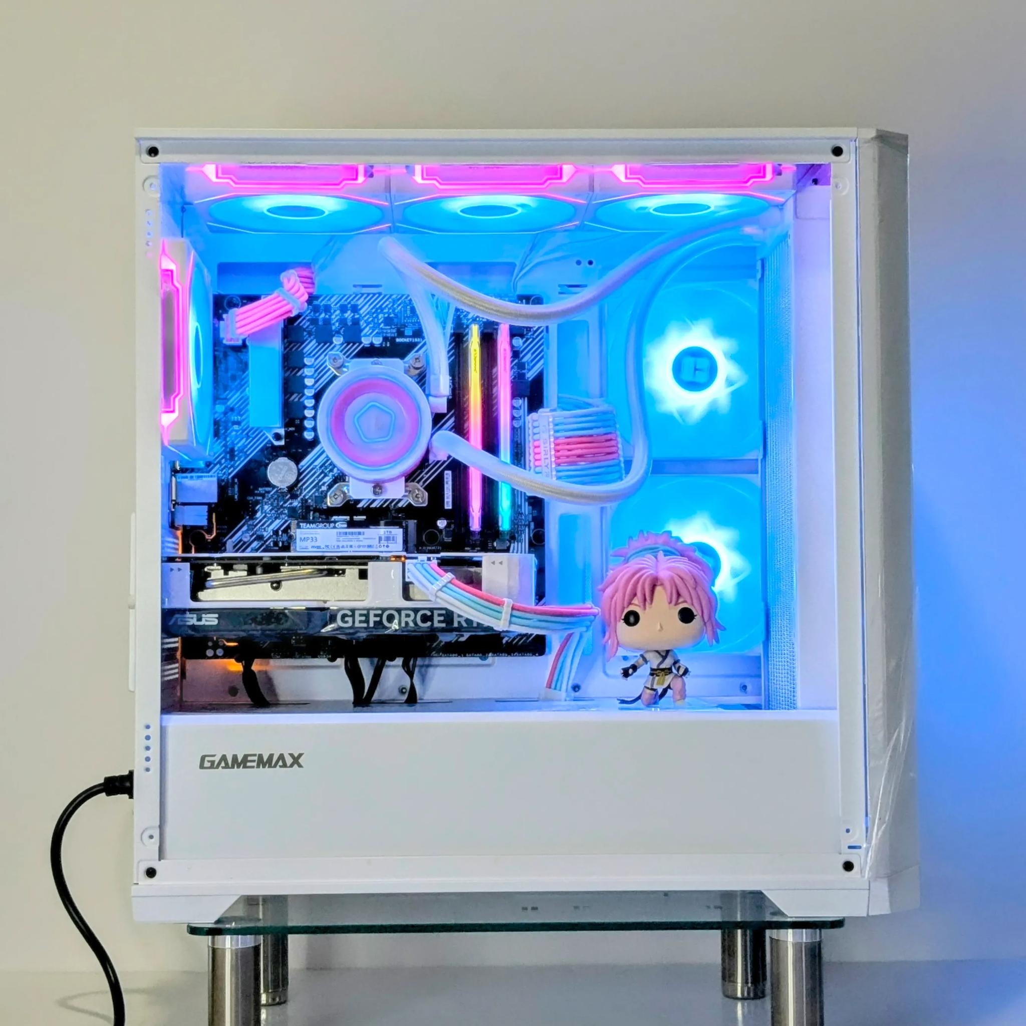 💘💙🤍Machi Komacine💀🕷️💘RTX 4060💘Ryzen 5 5600💘32GB RAM💘1TB NVMe💘Windows 11 Pro