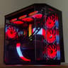 ⚡Obsidian X — Ryzen 9 7900X • RX 9070 XT • 32GB DDR5 • Black RGB Beast