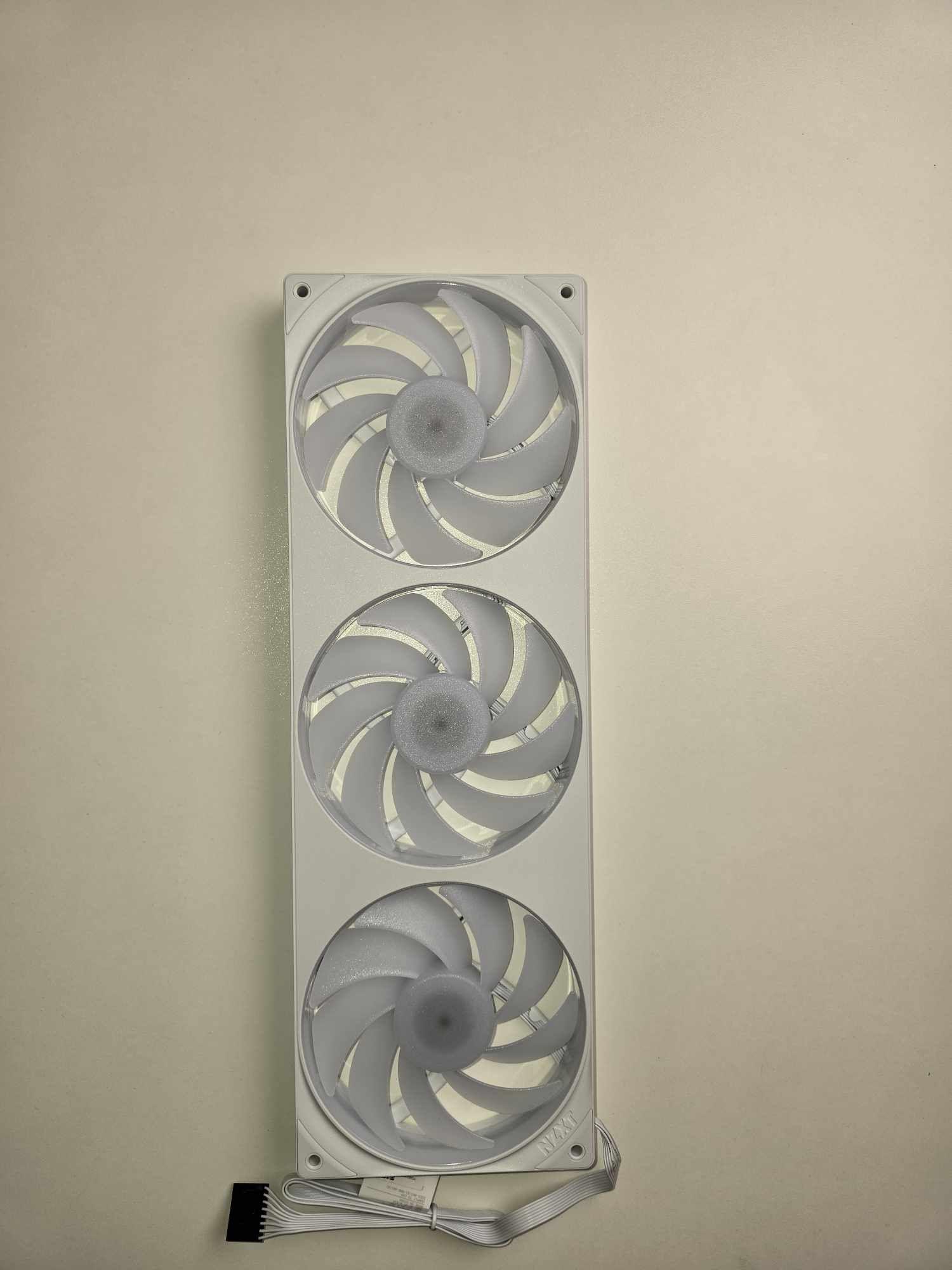 NZXT F360 RGB Core 360mm Single-Frame Fan Unit with 3 x 120mm RGB Fans