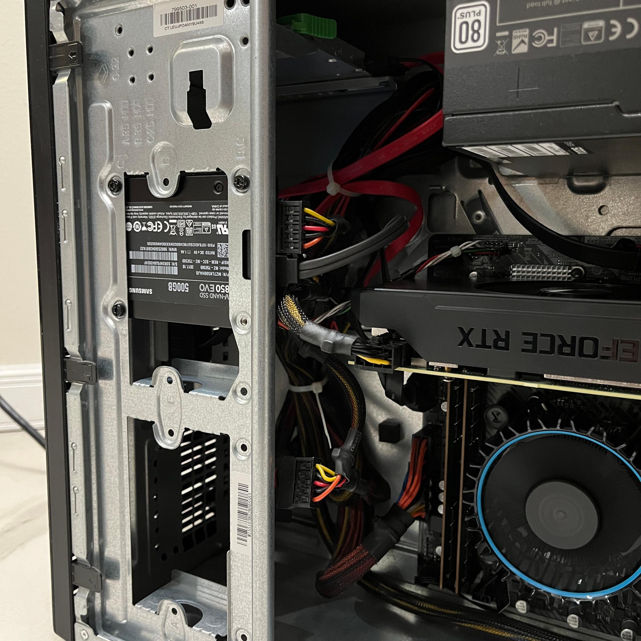 NVIDIA RTX 2060 SUPER, Intel Core i3-12100, 16GB RAM, 500GB SSD - Sleeper Gaming PC w/ Wi-Fi & BT