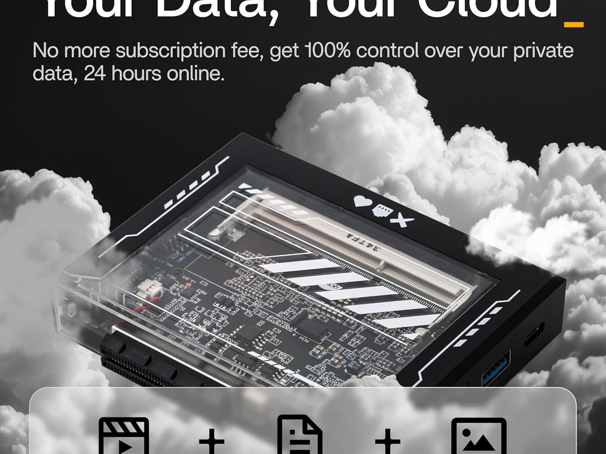 Zima Blade X86 Single Board Server for Cyber Native, Hackable Personal Server with PCIe x4 + 2GB RAM