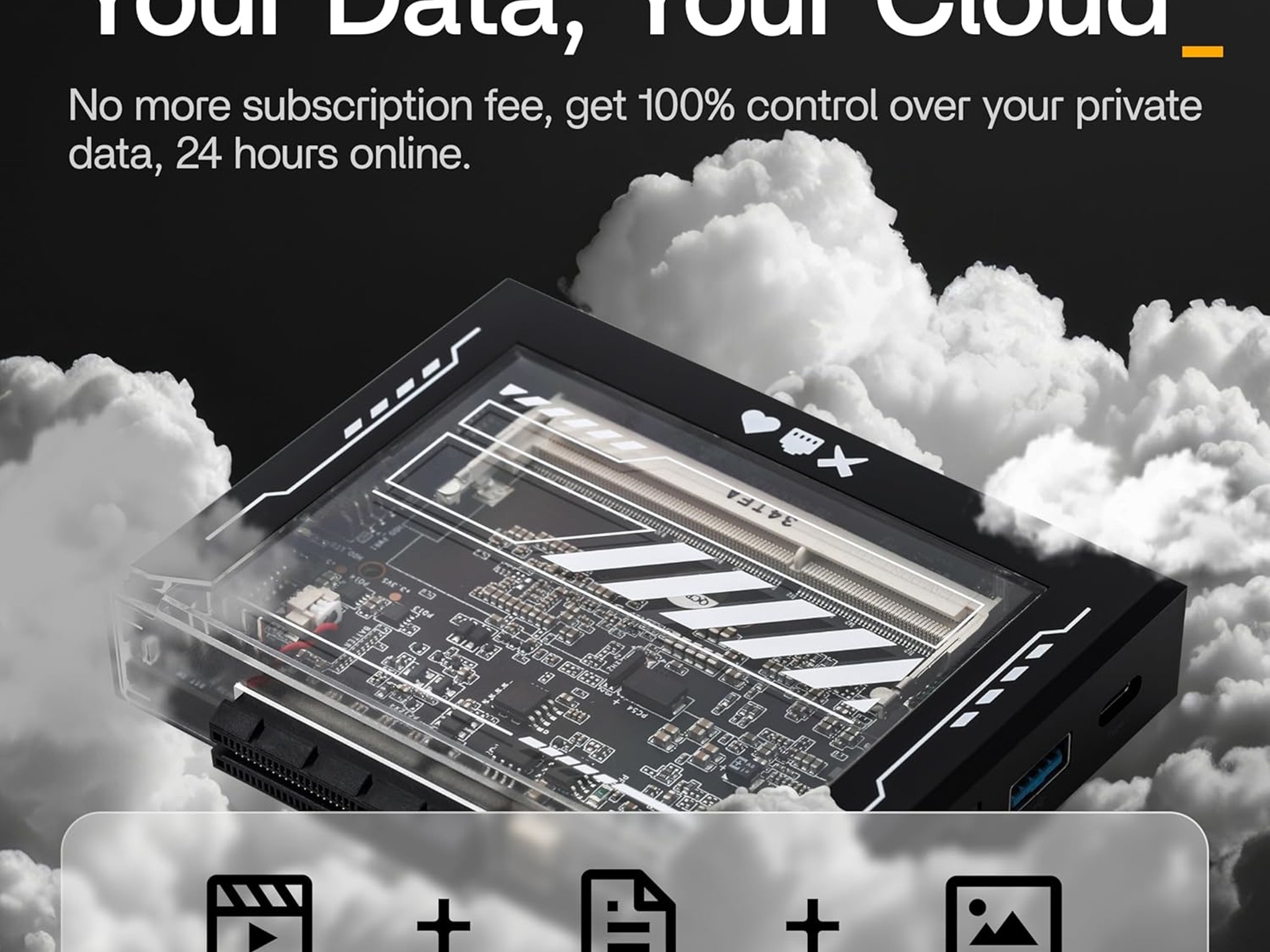 Zima Blade X86 Single Board Server for Cyber Native, Hackable Personal Server with PCIe x4 + 2GB RAM