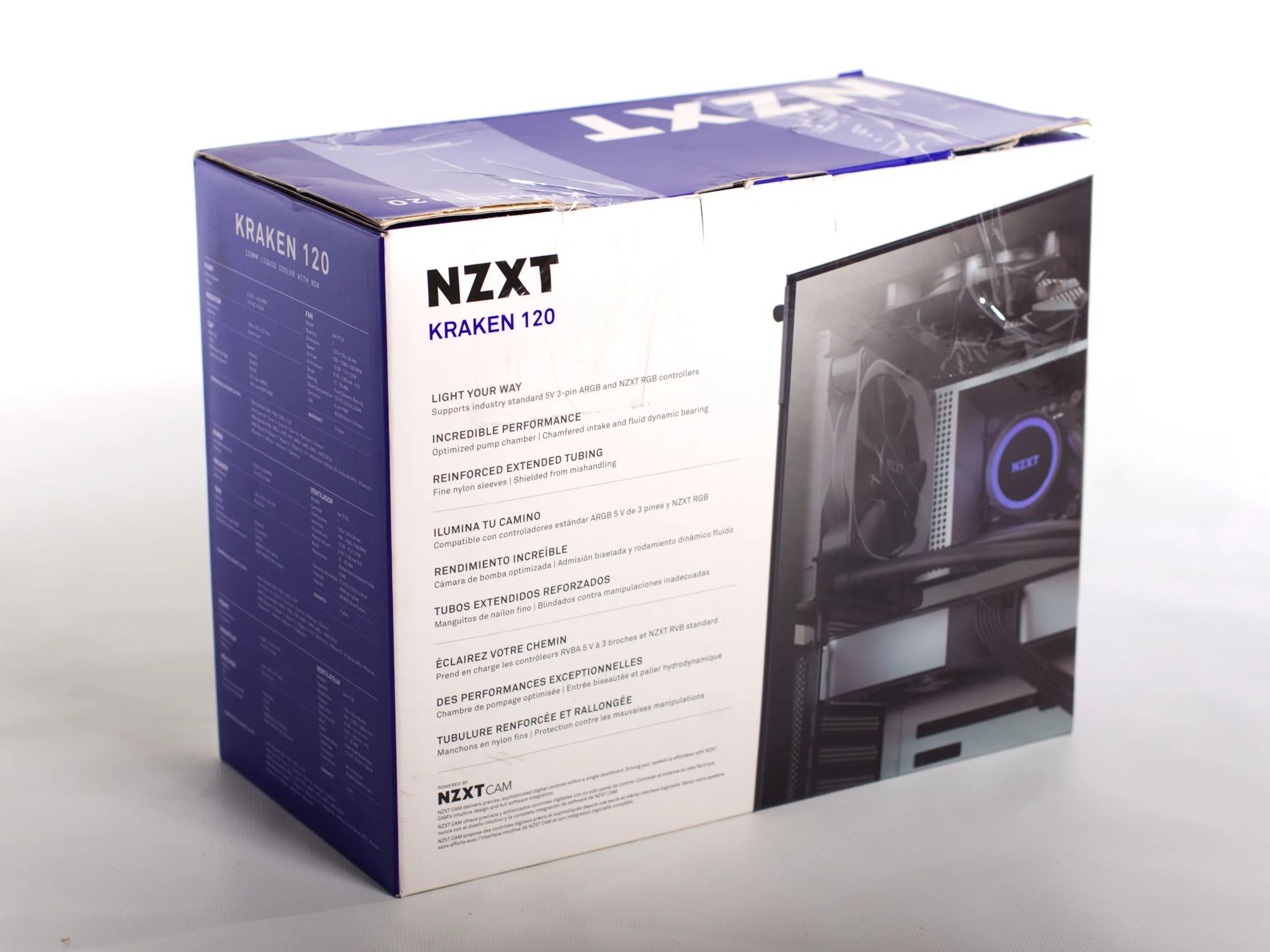 NZXT Kraken 120mm AIO Liquid Cooler - Black - New