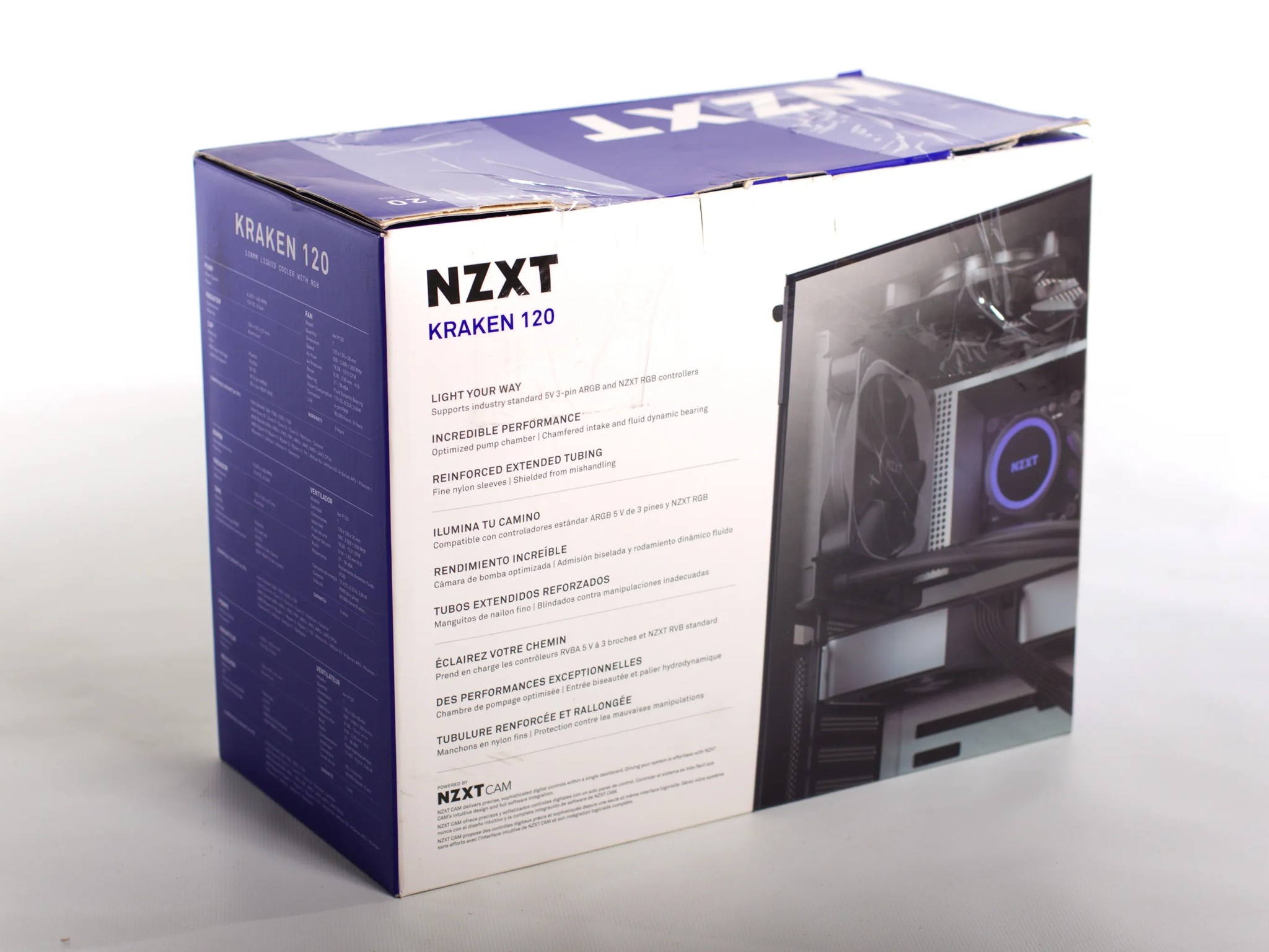 NZXT Kraken 120mm AIO Liquid Cooler - Black - New