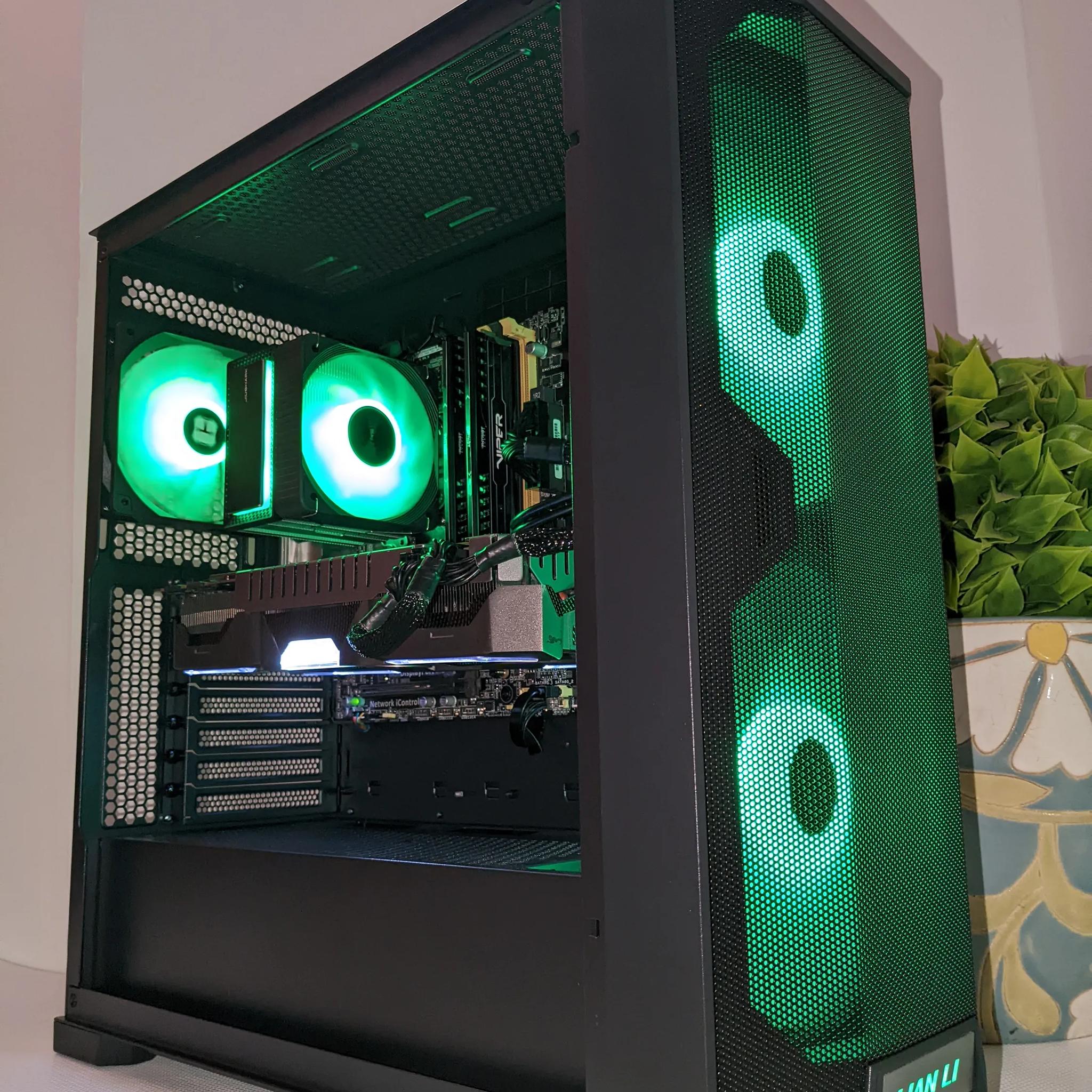 Lian-Li 忍者 🥷 |High Performance Gaming PC | GTX 1070Ti AMP edition| 16GB RAM| 1TB SSD| Windows 11