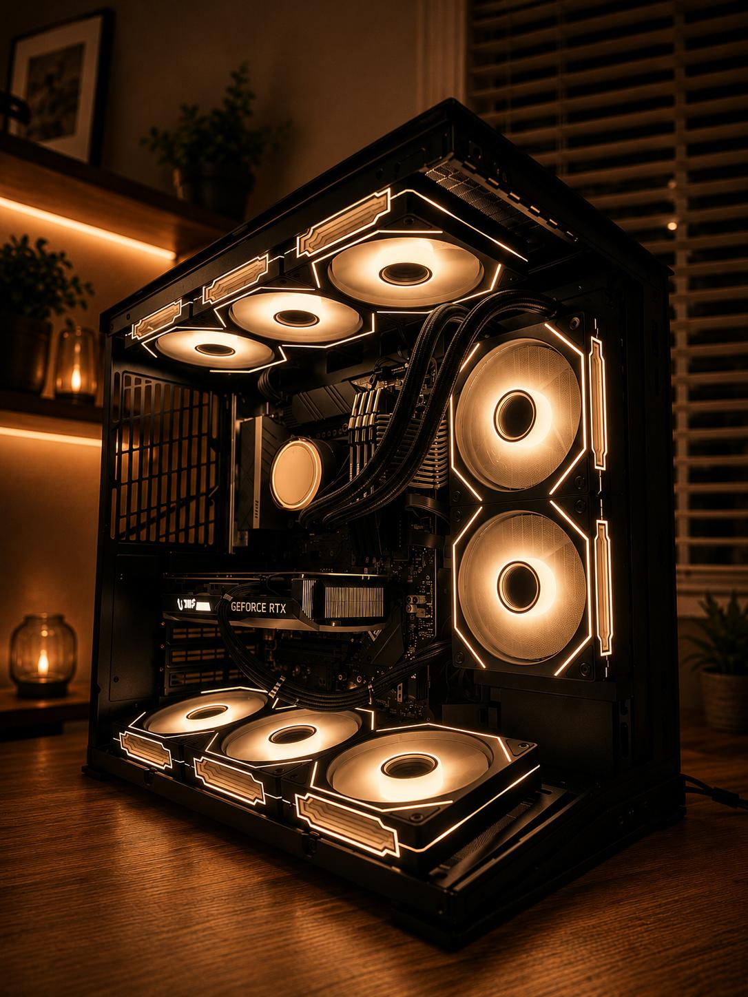 GeForce RTX 4060 Ti Custom Gaming PC - Core i7-12700K, 32GB RAM, 1TB NVMe SSD
