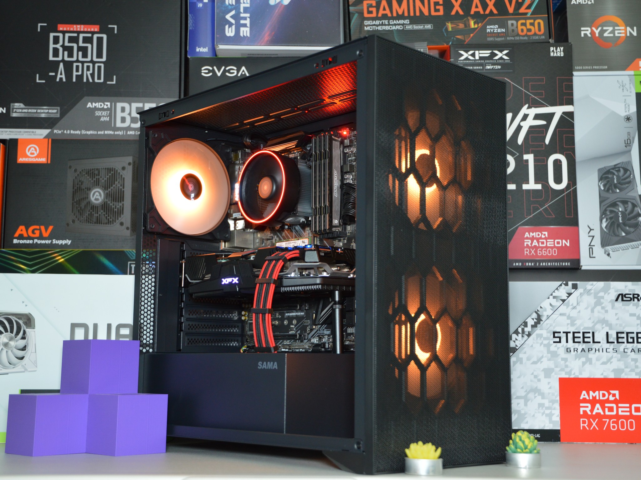 🔴👺 | RX 5700XT 8GB | RYZEN 7 2700 | 16GB DDR4 RAM | 1TB NVME SSD | Crimson Beast |