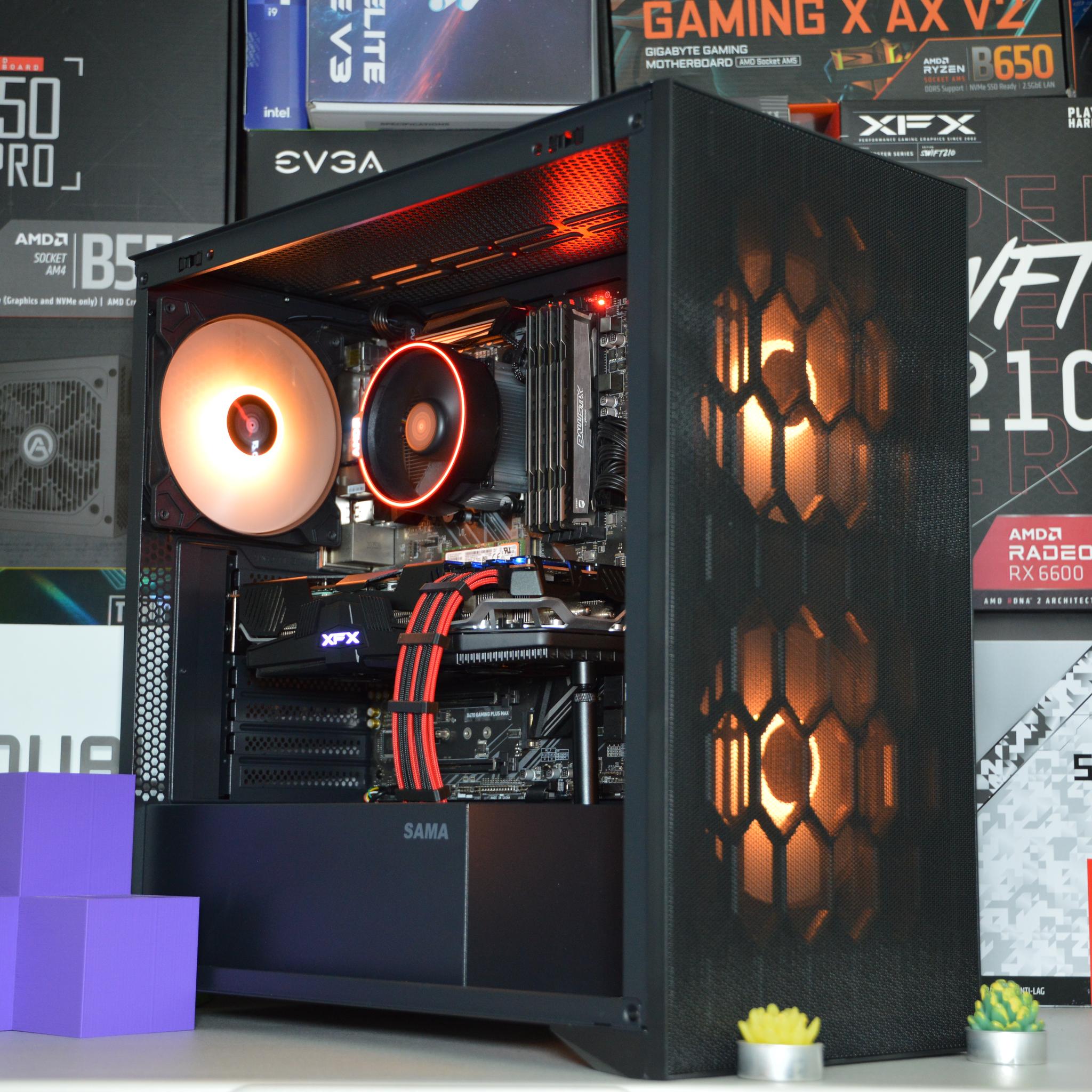🔴👺 | RX 5700XT 8GB | RYZEN 7 2700 | 16GB DDR4 RAM | 1TB NVME SSD | Crimson Beast |