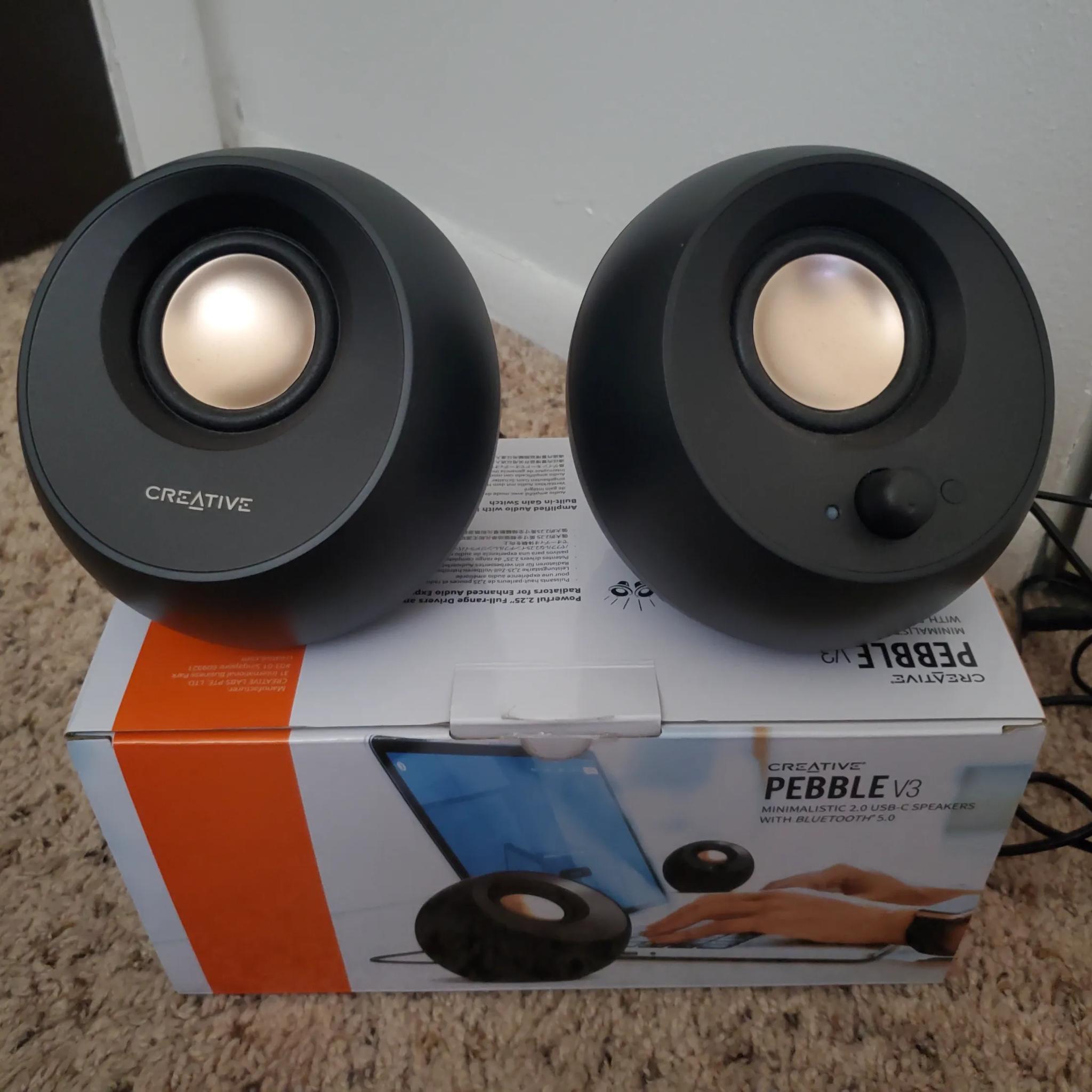 Pebble V3 speakers