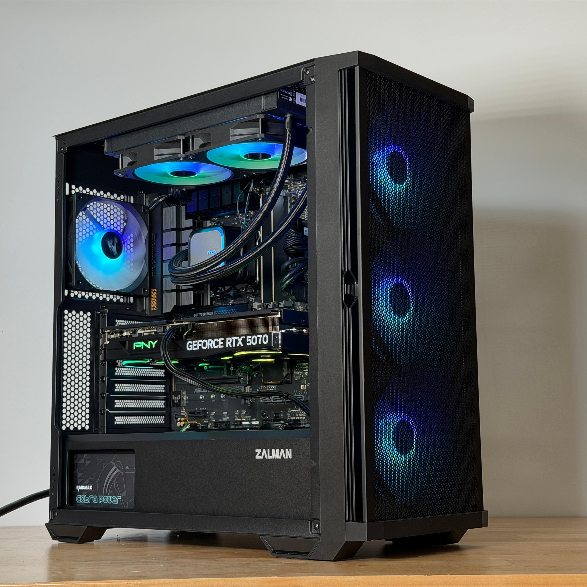 Ryzen 5 9600x RTX 5070 Gaming PC