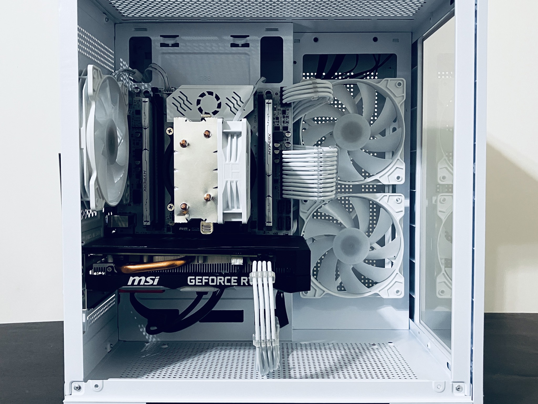 ❄️White Gaming PC wRGB - Intel Xeon 6-cores ● 16GB RAM ● 512GB SSD ● RTX 2060 ● Great Value 1080p