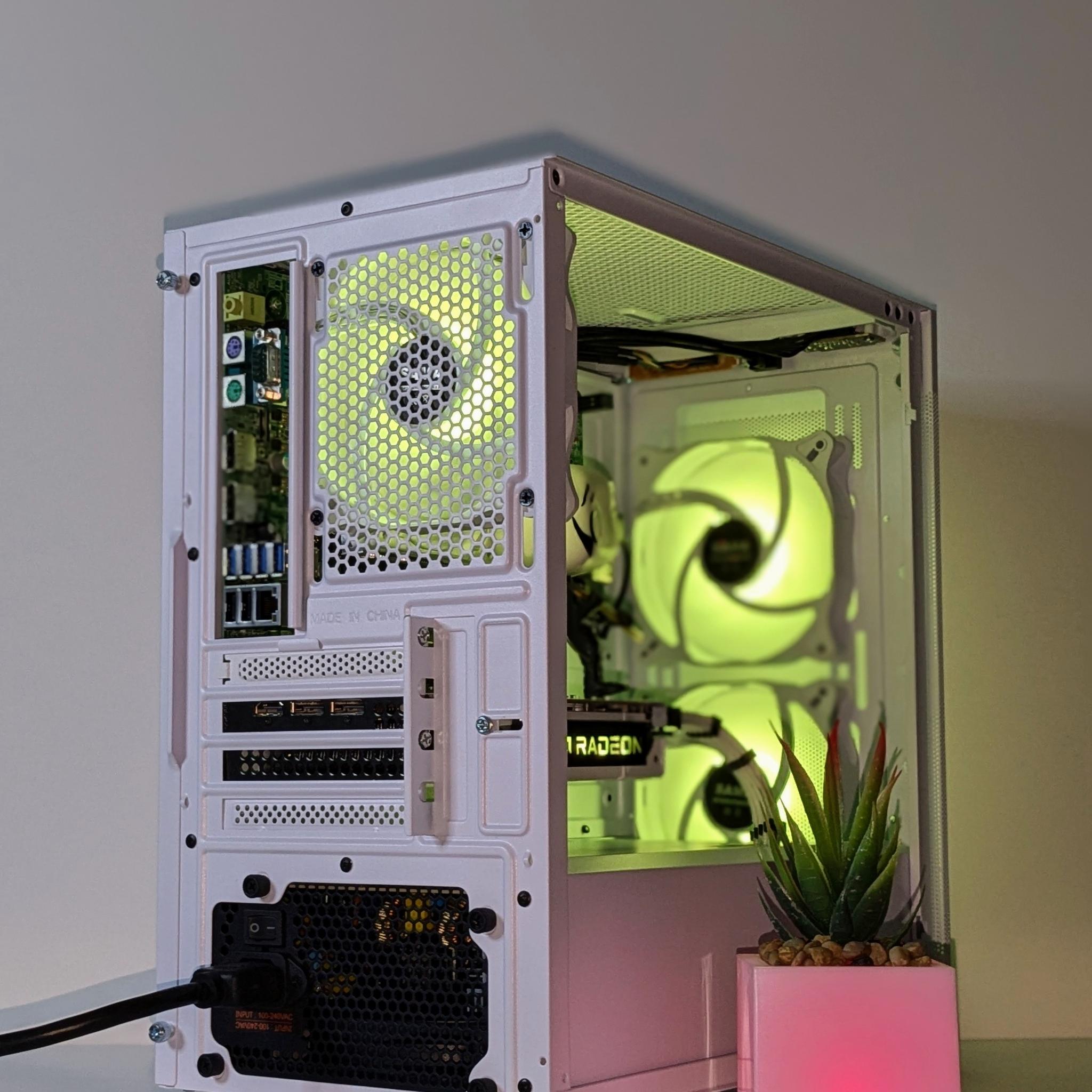 👻Phantom/1080p PC⚪️RX 5500⚪️I5-9400F@4.0GHz⚪️16GB RAM⚪️1TB NVMe SSD⚪️Windows 11 Pro