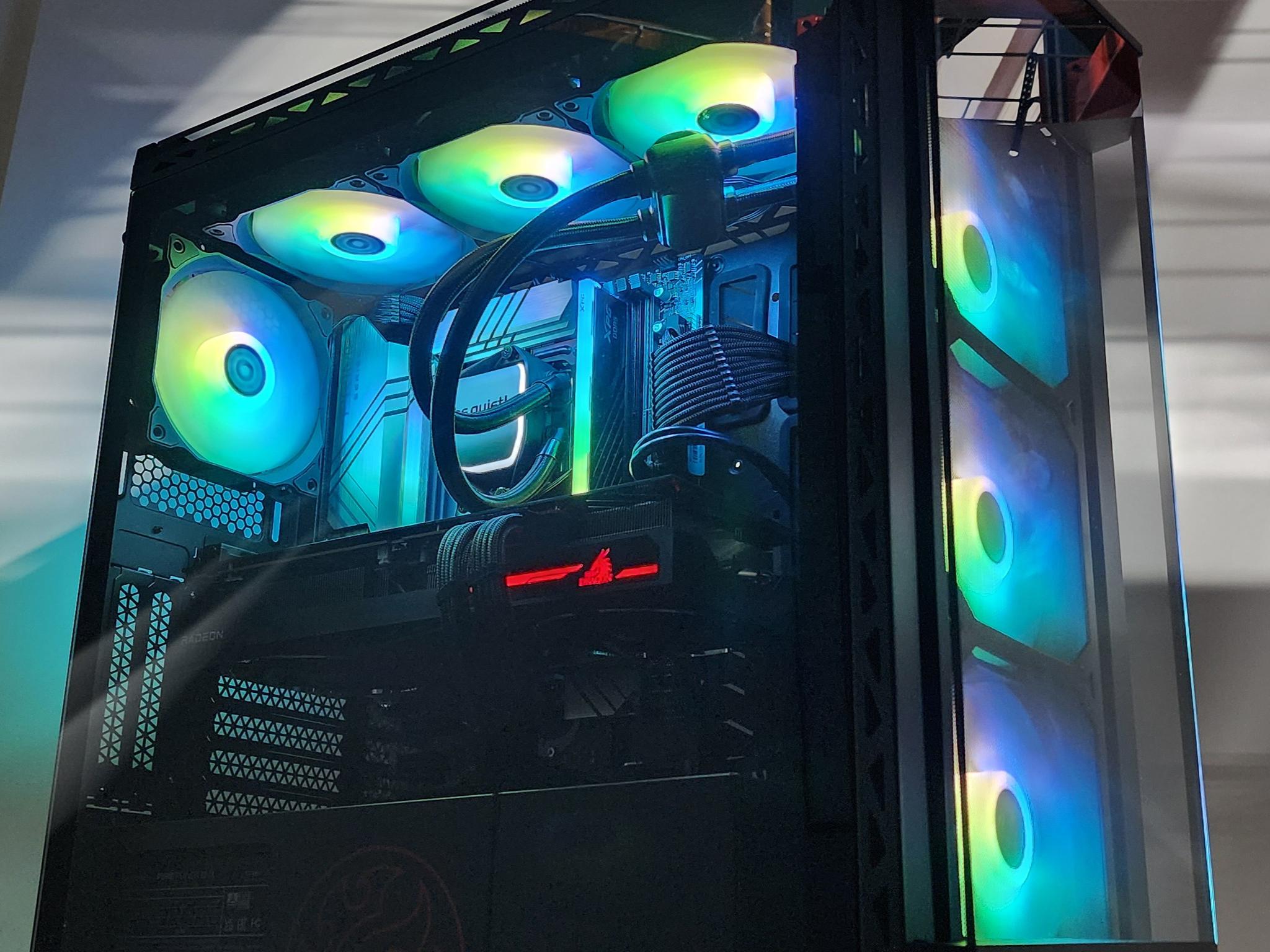 Gaming PC i7-14700KF 16GB RAM 1TB SSD RX 6800 XT 16GB Windows 11 Computer