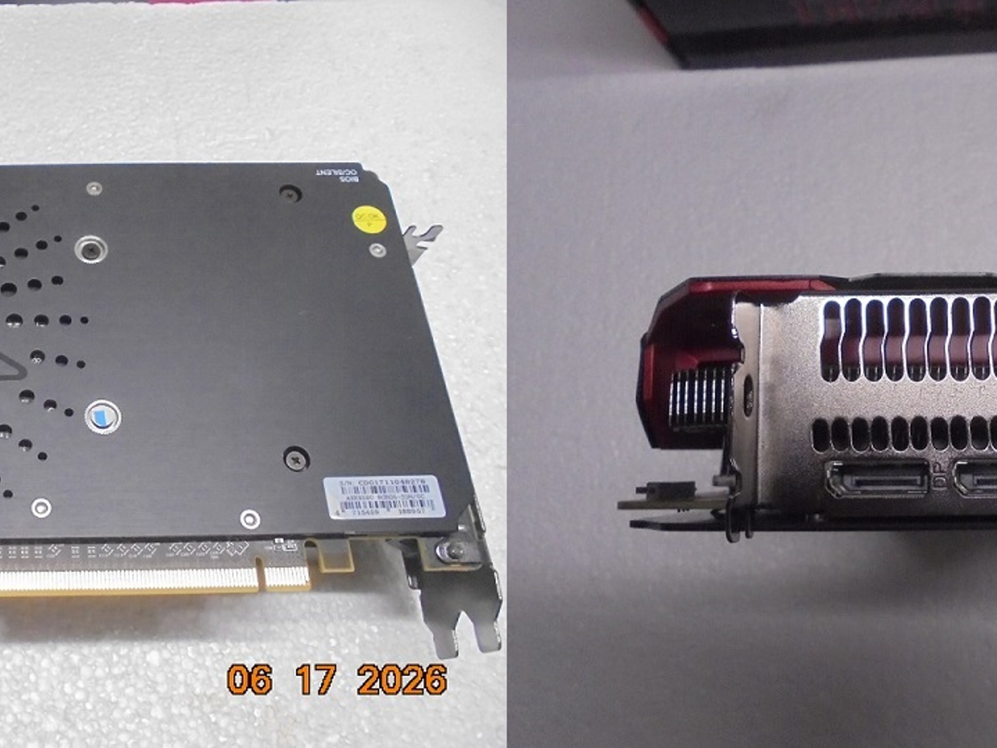 Power Color Red Devil RX580 OC 8GB/Well Maintained/Runs Perfect