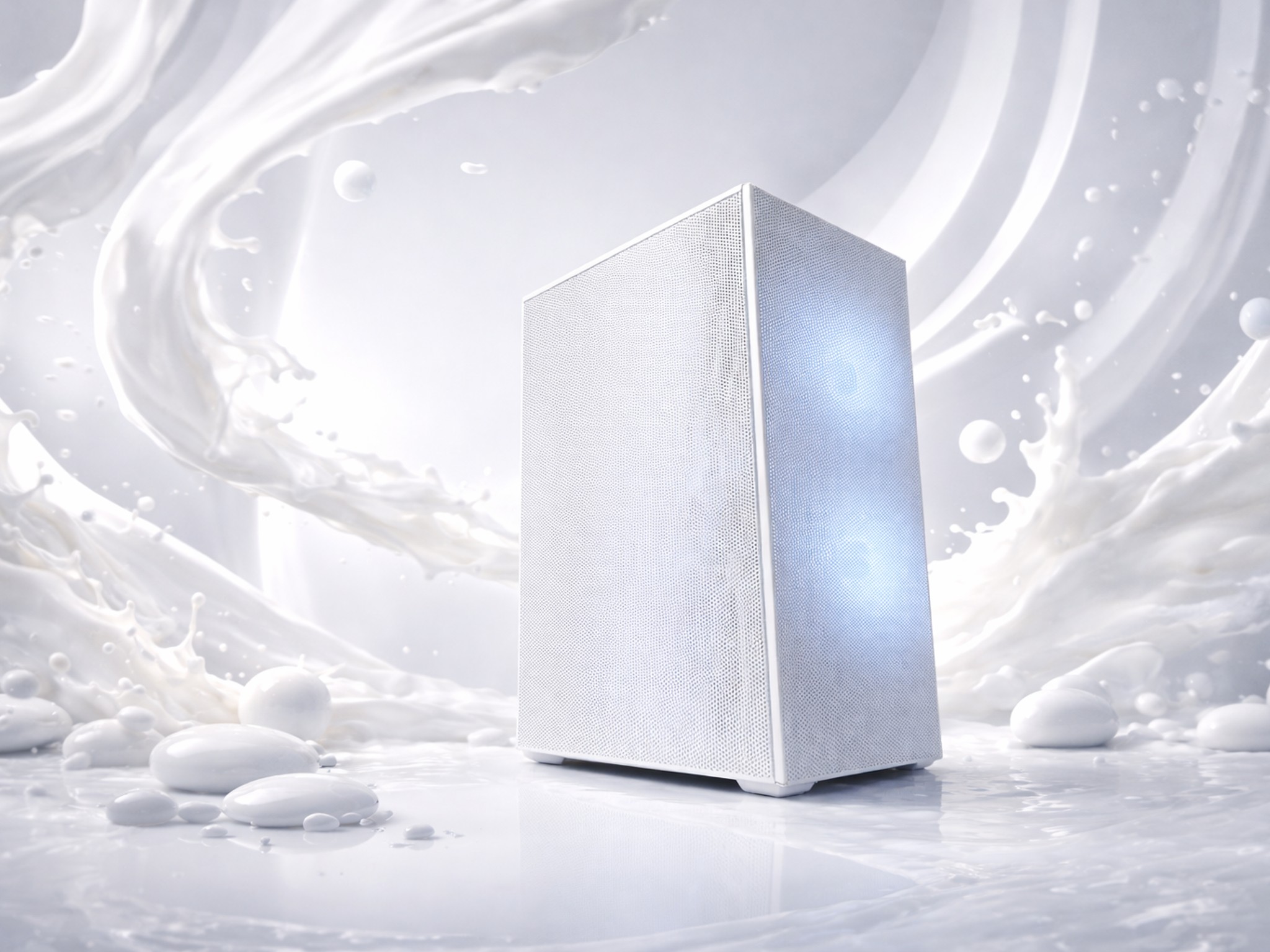 🥛❄️ THE MILK MINI ❄️🥛Ryzen 5 7500X3D| RX 9060XT 16 GB| 32 GB DDR5| 1 TB NVMe| 650W PSU