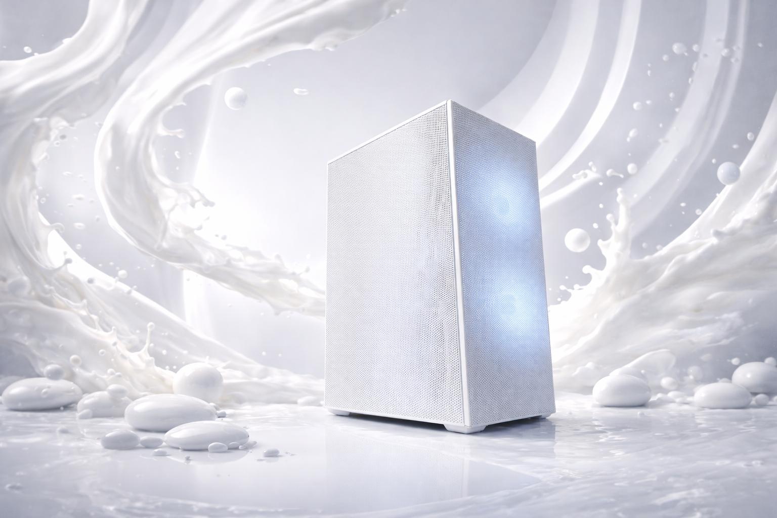 🥛❄️ THE MILK MINI ❄️🥛Ryzen 5 7500X3D| RX 9060XT 16 GB| 32 GB DDR5| 1 TB NVMe| 650W PSU