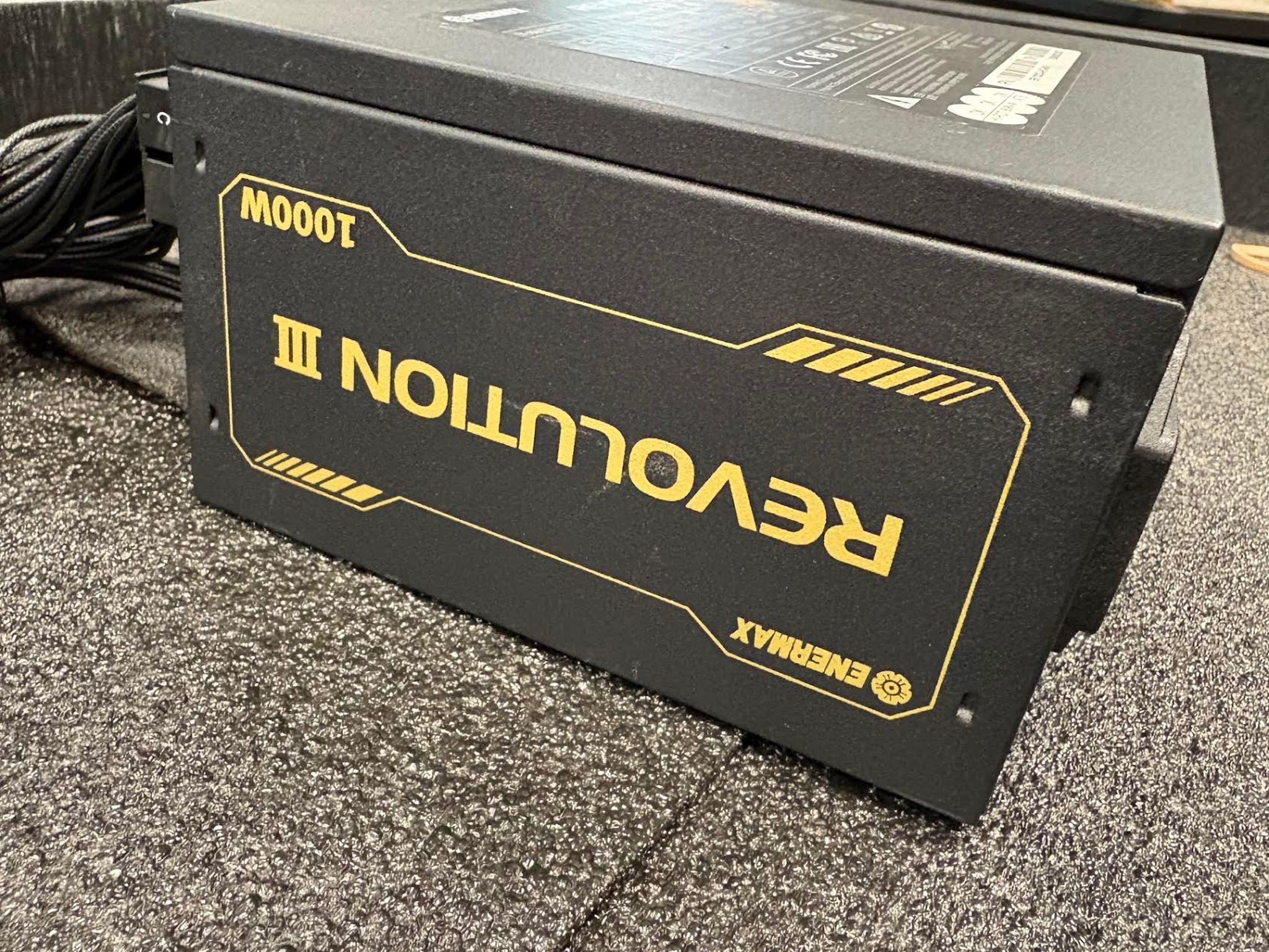 Enermax 1000W Fully-Modular 80Plus Gold ATX 3.1, 12V- 2x6 connector REVOLUTION III