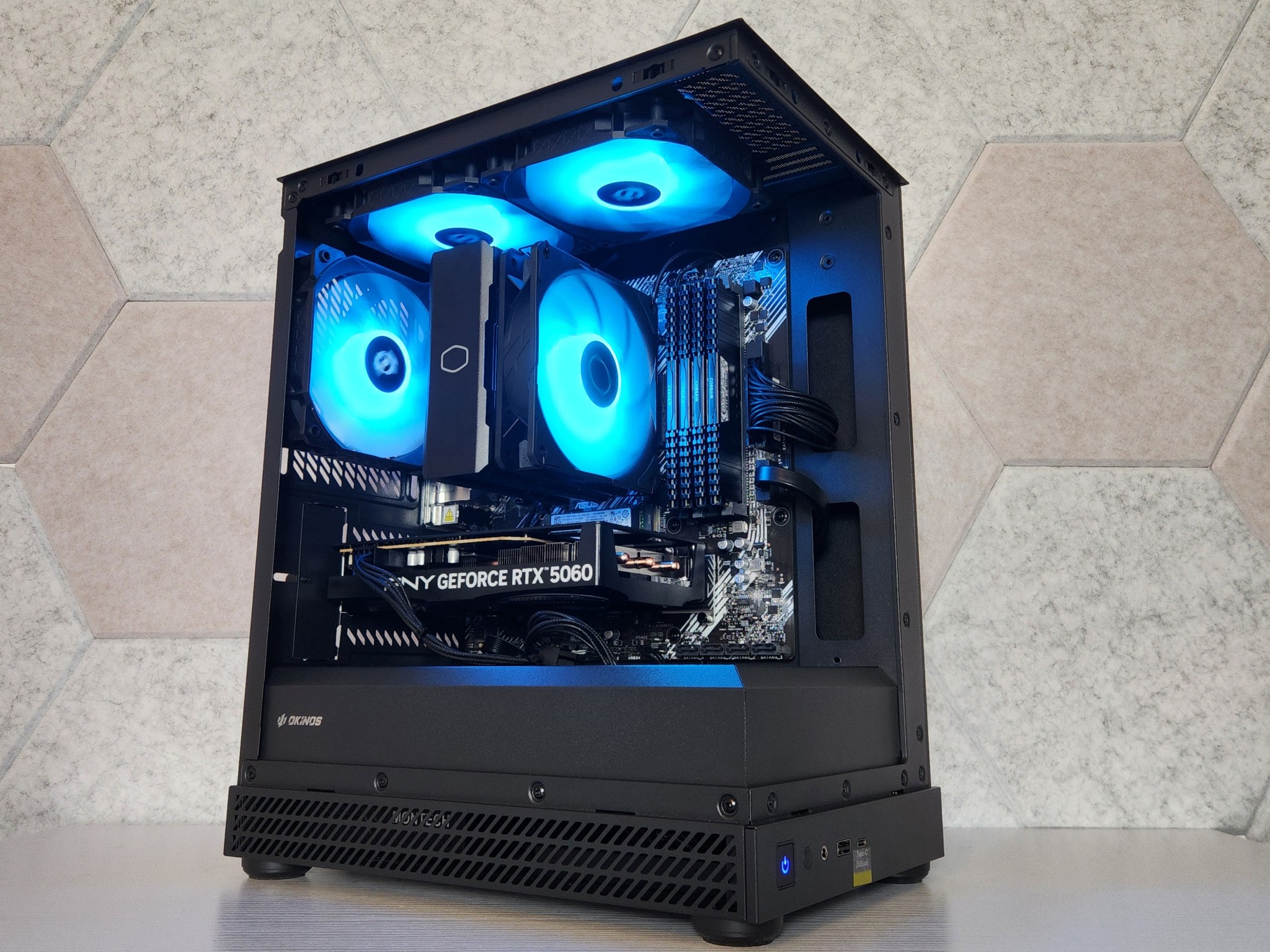 Gaming PC | RTX 5060 | Ryzen 5 5600 | 32GB RAM | 1TB NVMe | WIFI/Bluetooth | FREE SHIPPING | Win11