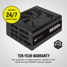 Corsair RM1000x (2021) Fully Modular ATX Power Supply - 80+ Gold