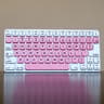 Low Profile 74-key Wired Mechanical Keyboard • Hot Swappable, Hand Assembled, Gaming, Travel, USB-C