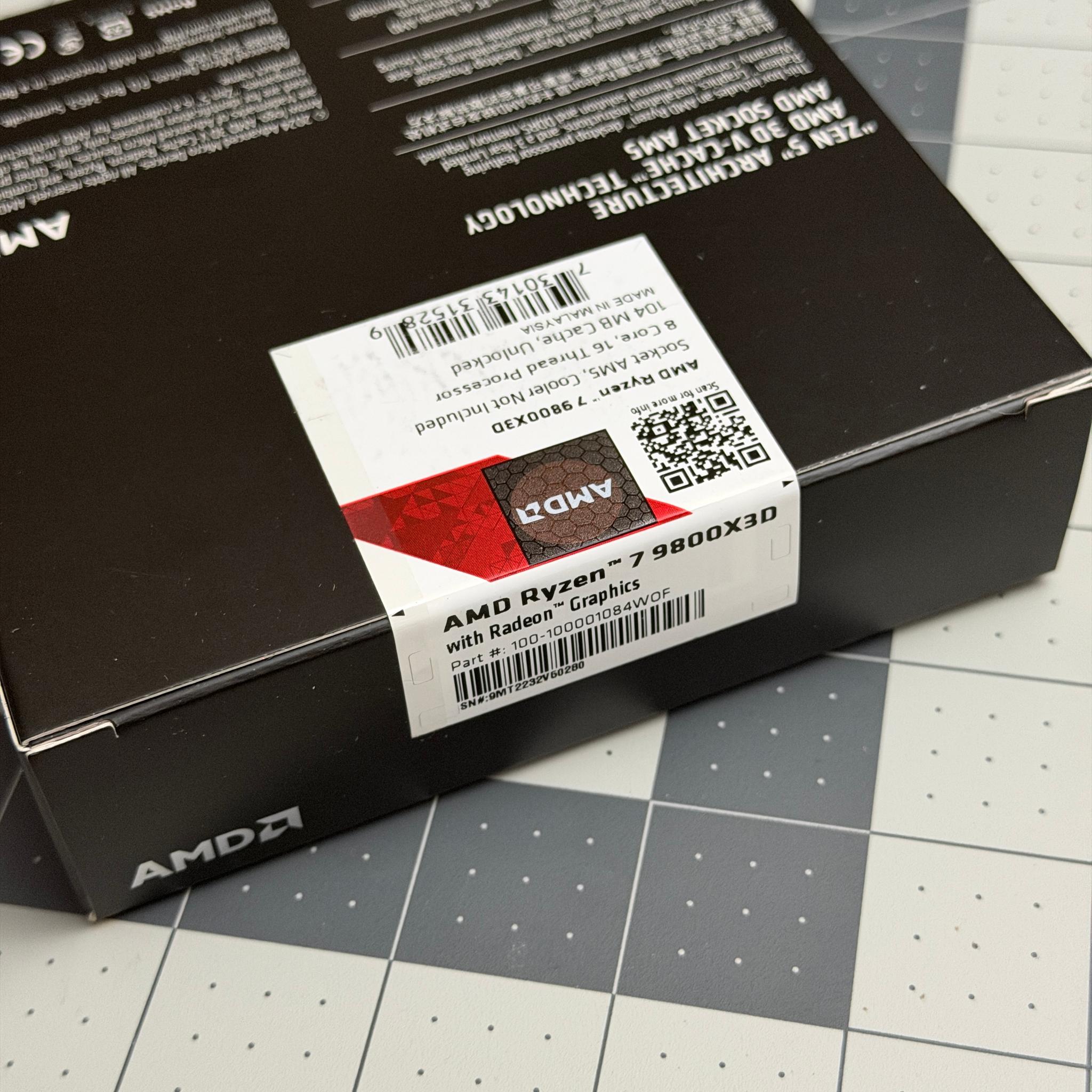 AMD Ryzen 7 9800X3D
