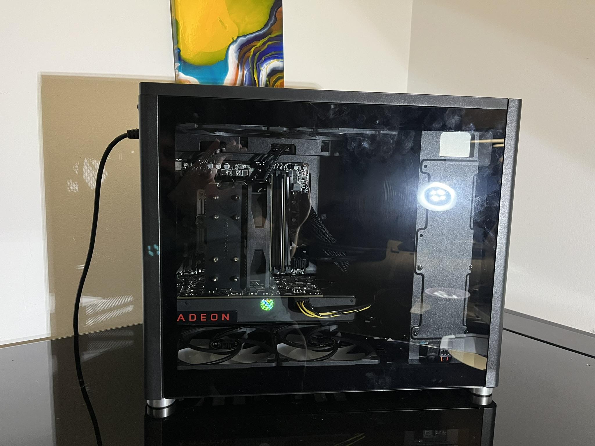 Intel Core I7-6700 paired with an RX580