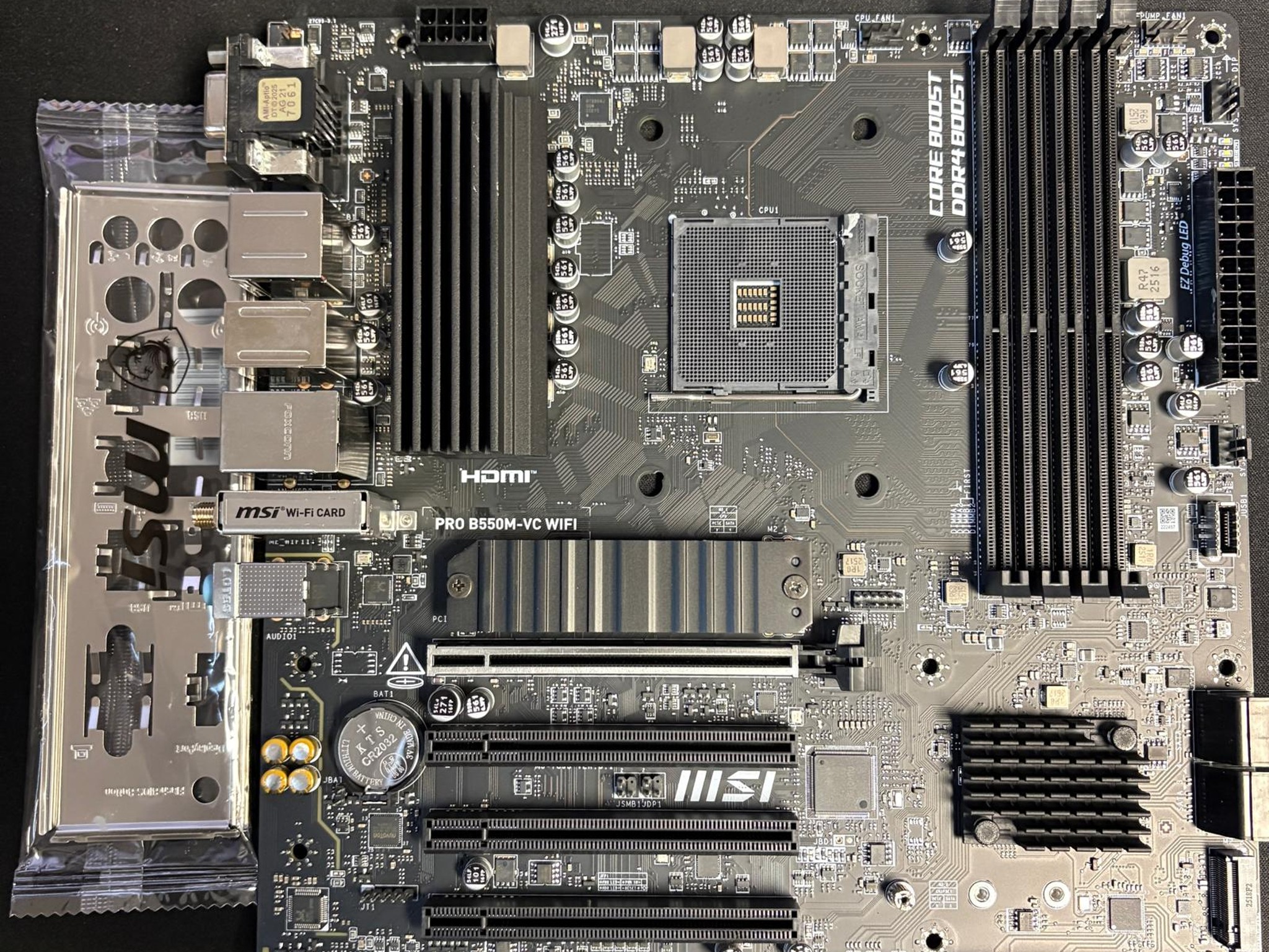 USED & FUNCTION GOOD - MSI PRO B550M-VC WIFI