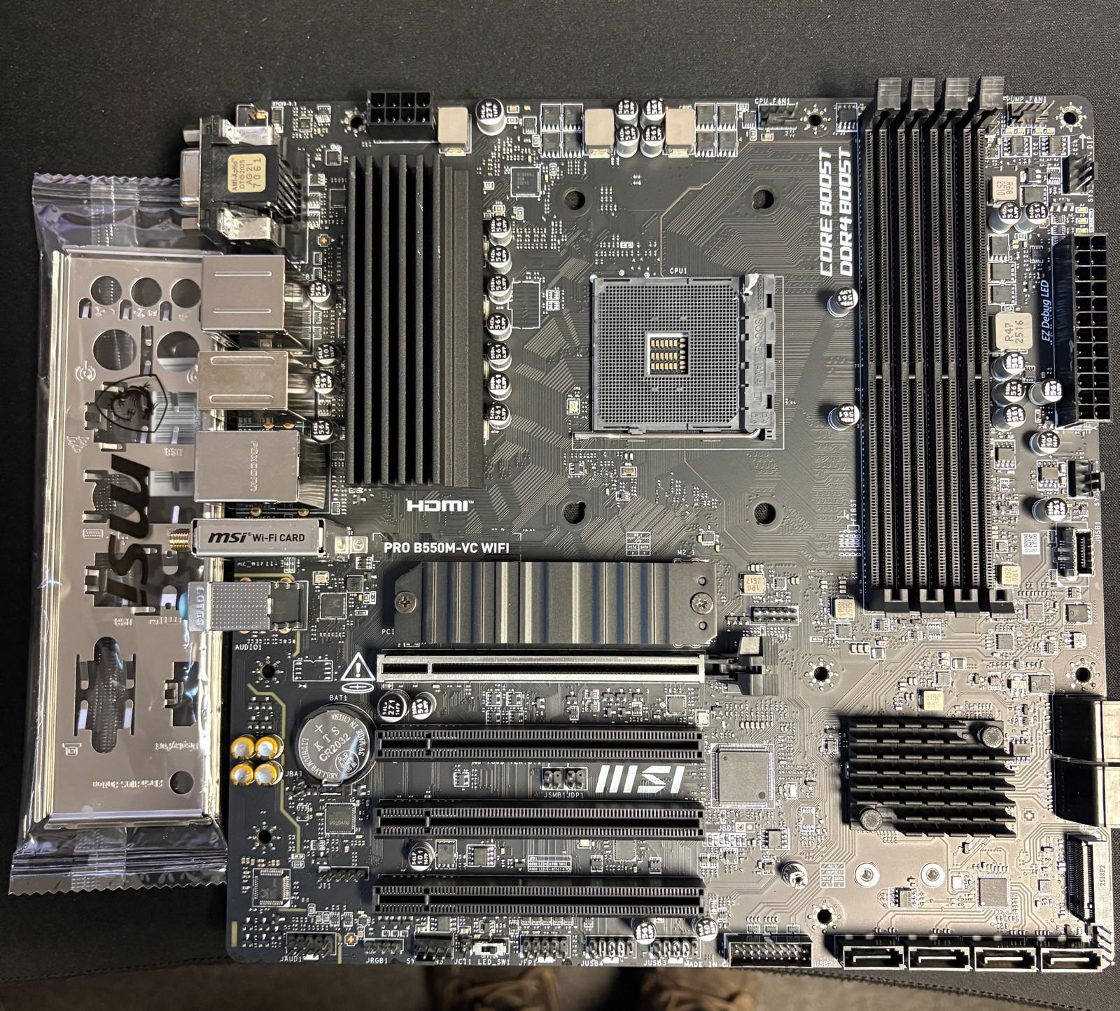 MSI PRO B550M-VC WIFI - Image 1