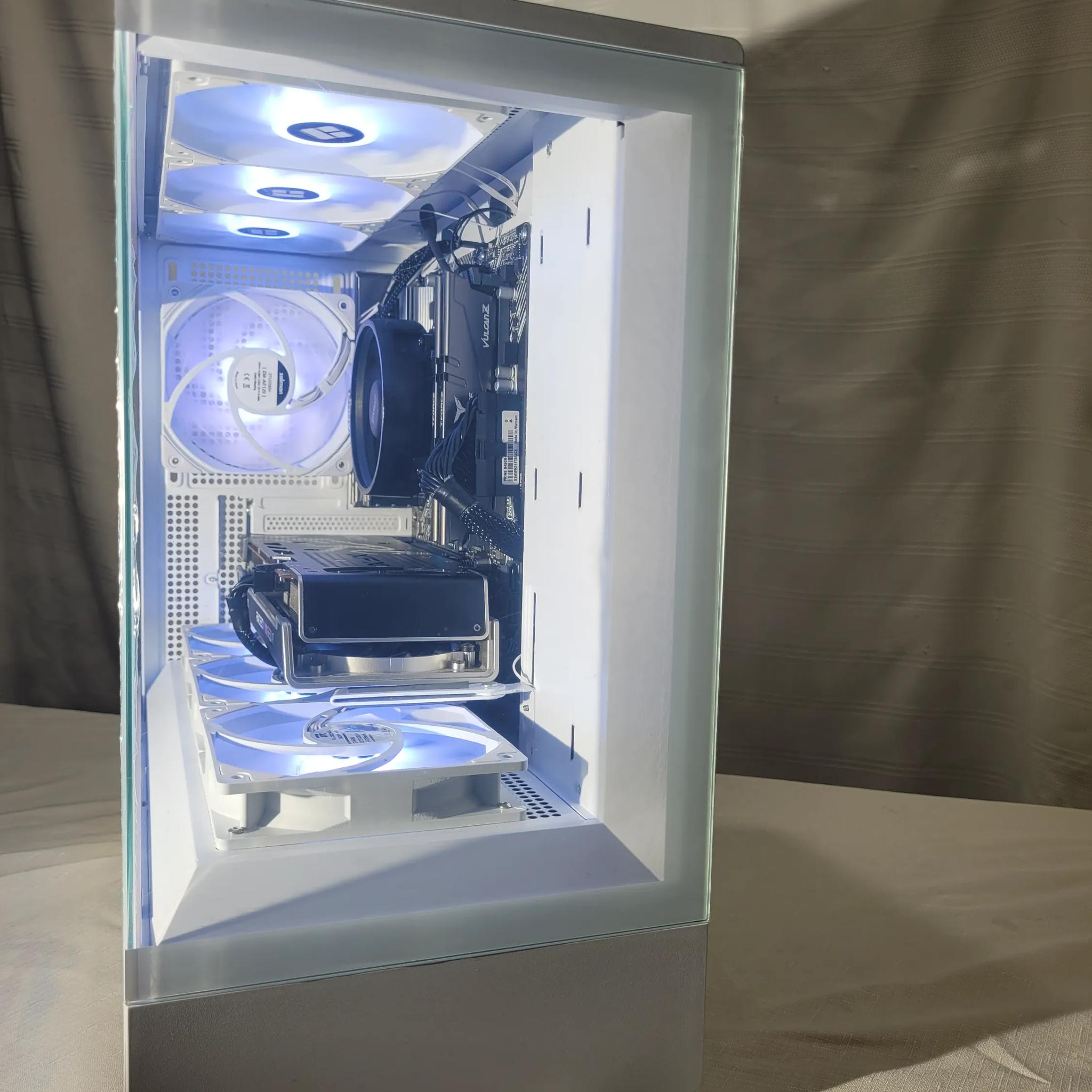 ⚪🕊️Best Value Gaming PC | RGB Gaming PC | Ryzen 5 5600x | RX 6650 XT | White Hawk |