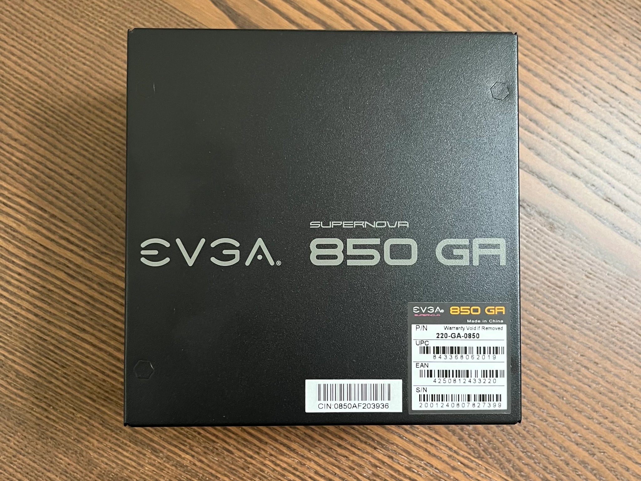 EVGA Supernova 850 GA, Used, Fully Functioning; See Description