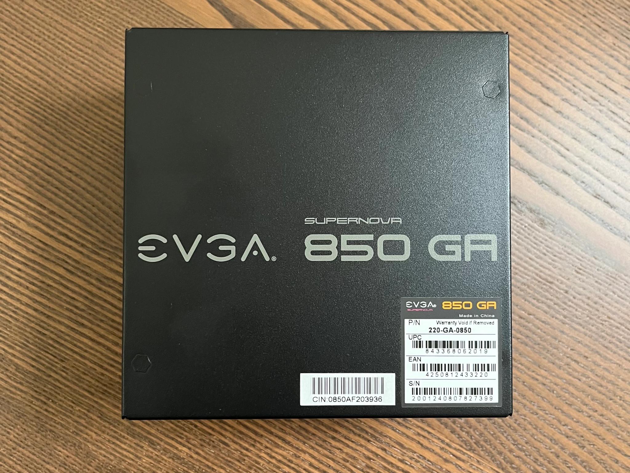 EVGA Supernova 850 GA, Used, Fully Functioning; See Description
