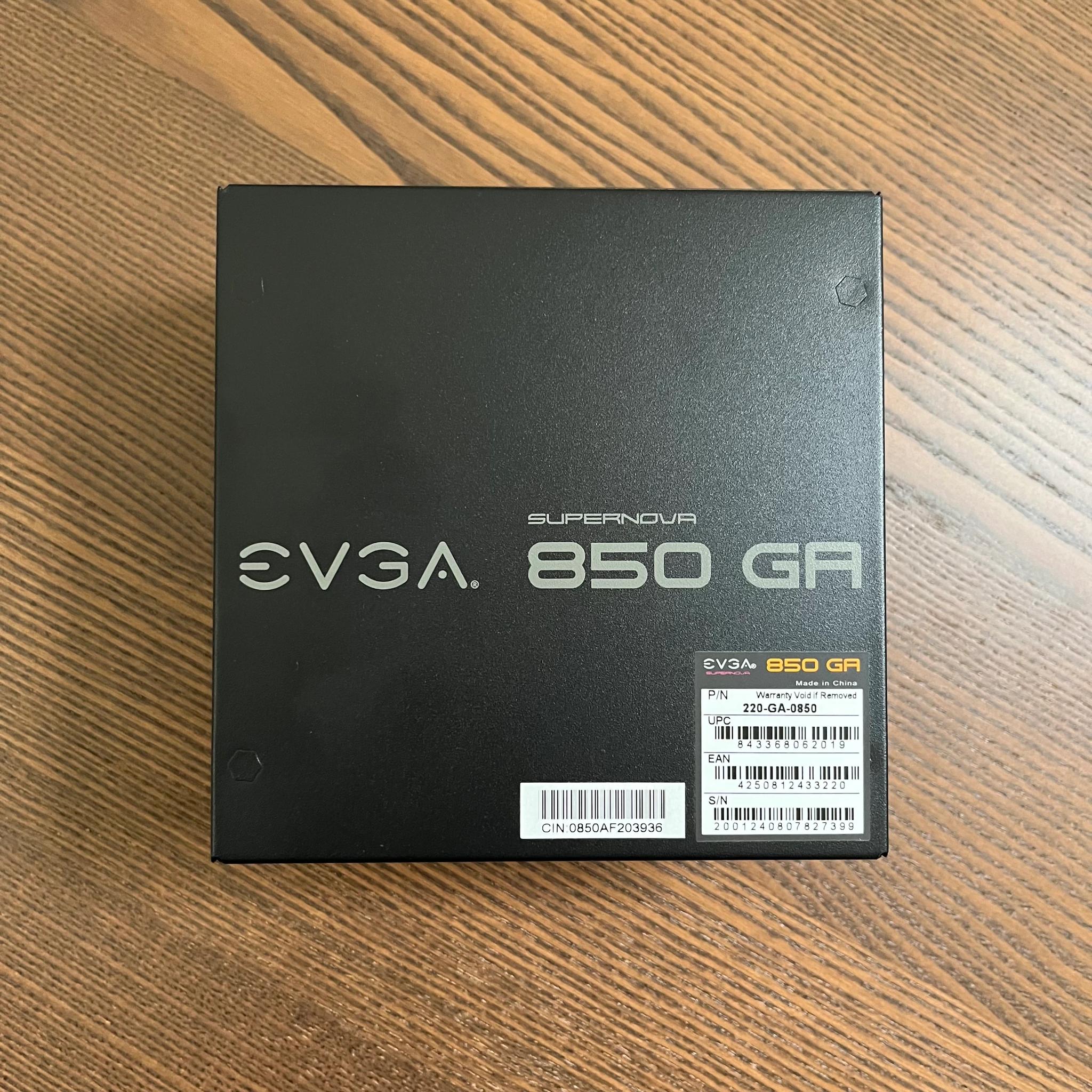 EVGA Supernova 850 GA, Used, Fully Functioning; See Description