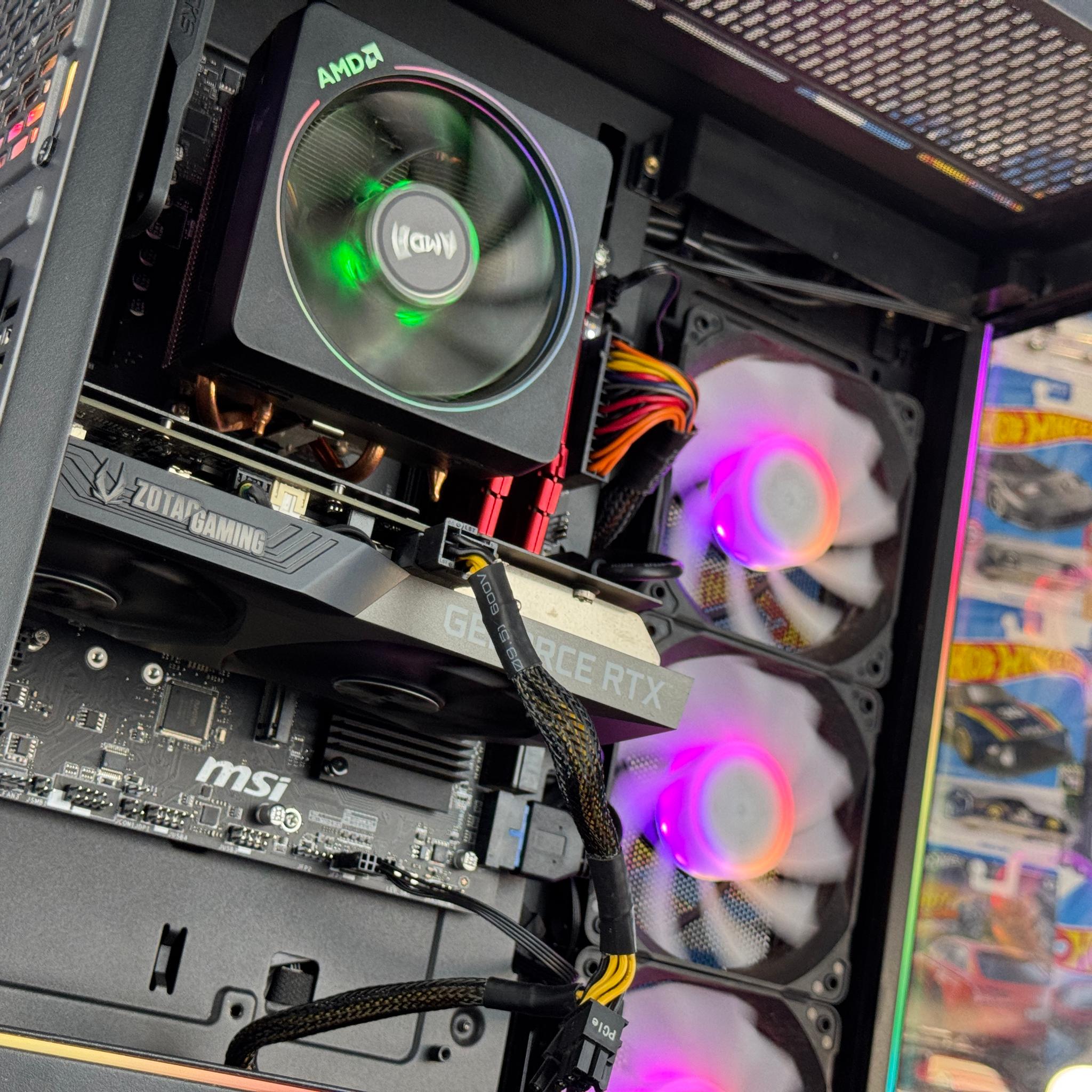 🐦‍⬛SHADOW - Gaming PC RTX 3060 Ryzen 5 🐦‍⬛