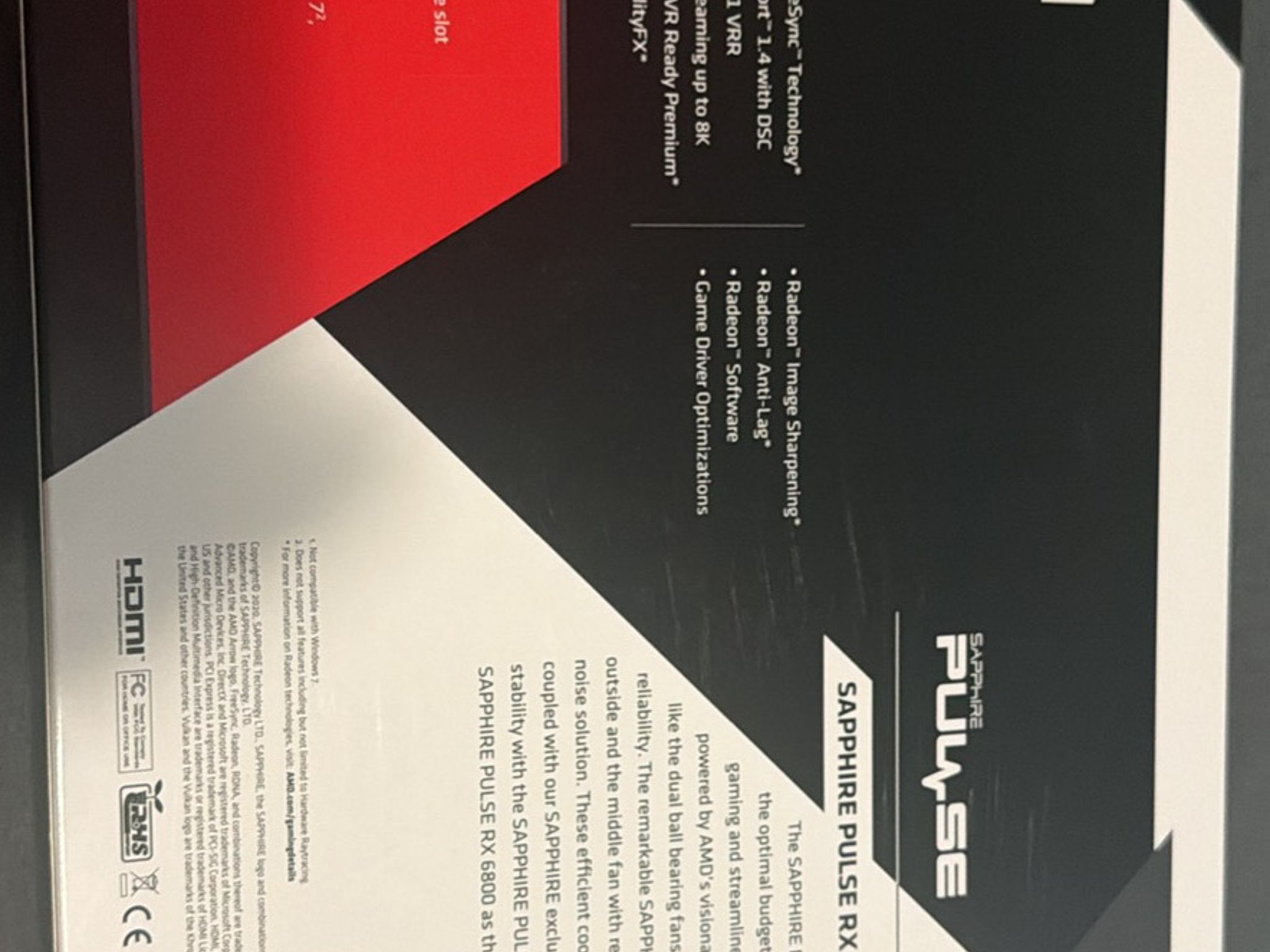 SAPPHIRE PULSE Radeon RX 6800