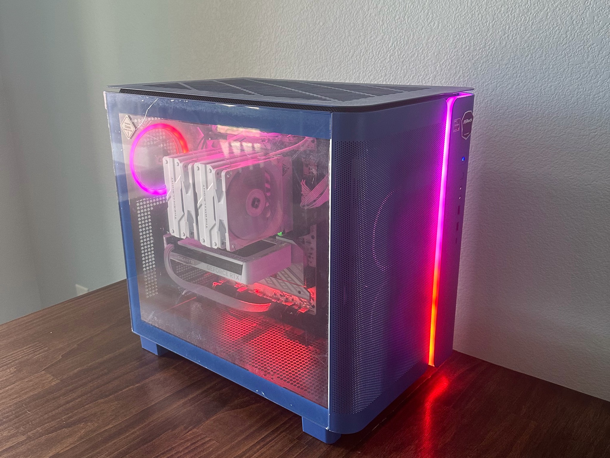 Captain America Gaming PC AMD Ryzen 12 threads NVIDIA 5060 16GB DDR5 RAM 1TB SSD