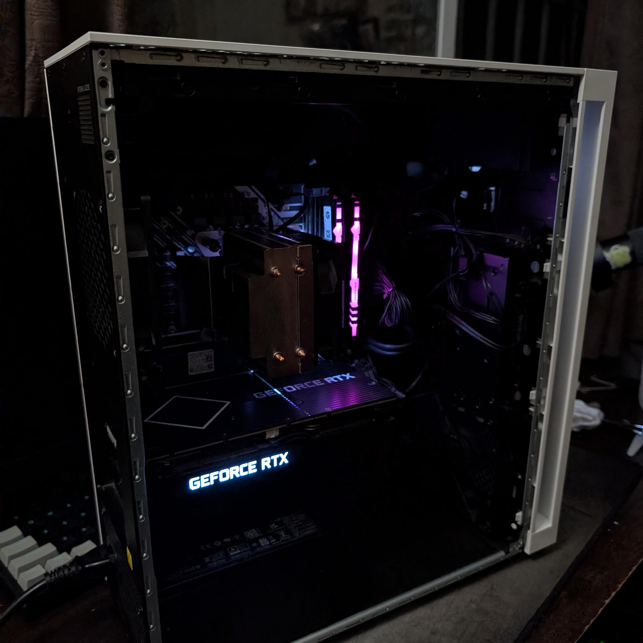 GAMING PC  RYZEN 7 5700G | RTX 3060TI | 16GB DDR4| 512Gb SSD | 1tb HDD | WiFi
