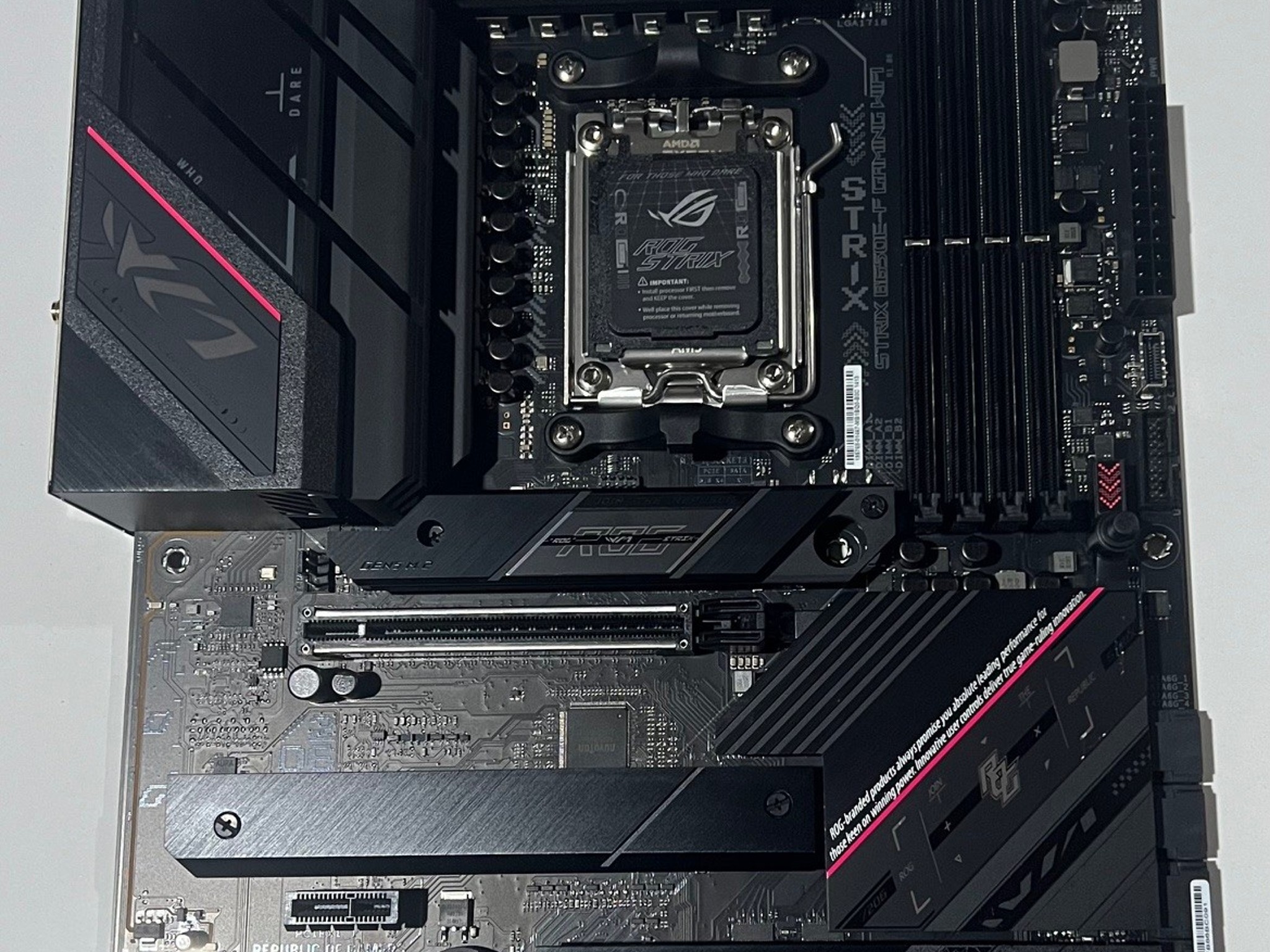 ASUS ROG Strix B650E-F Gaming WiFi Desktop 9000 8000 & 7000