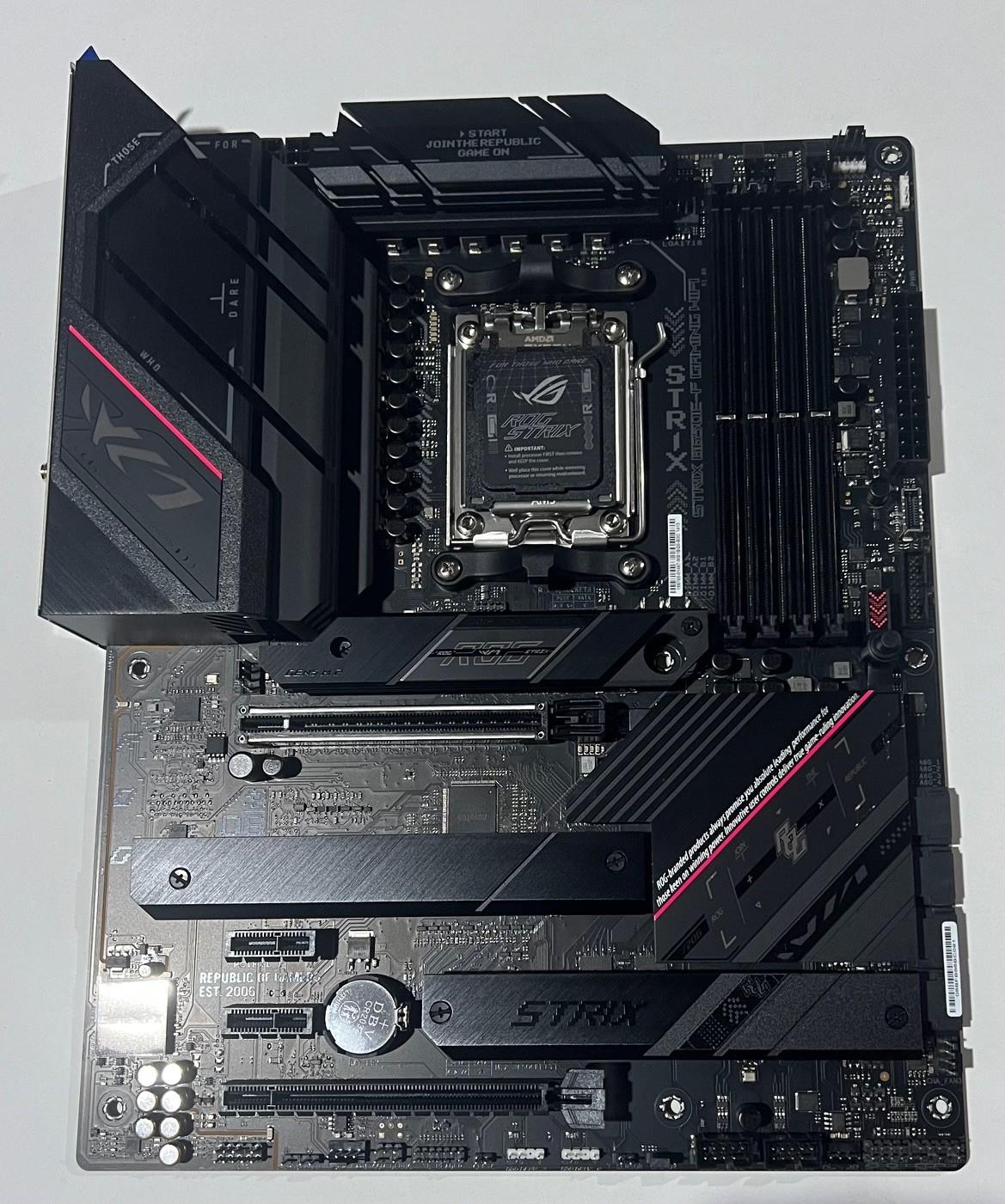 ASUS ROG Strix B650E-F Gaming WiFi Desktop 9000 8000 & 7000