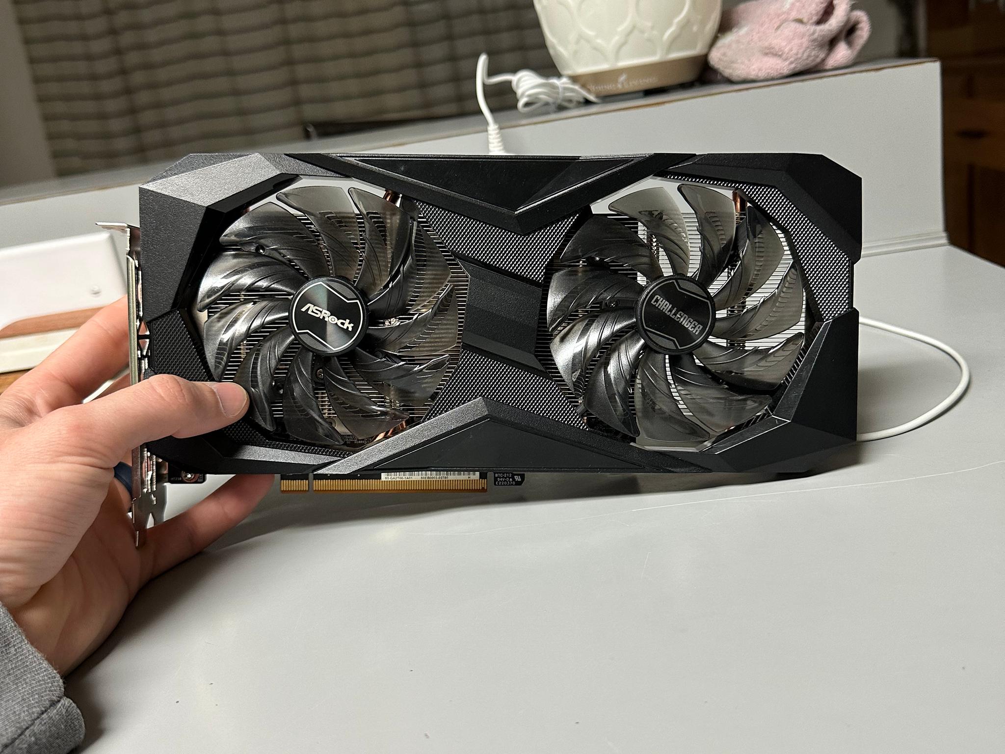 ASRock Radeon RX 6600 XT Challenger D OC 8GB GDDR6!