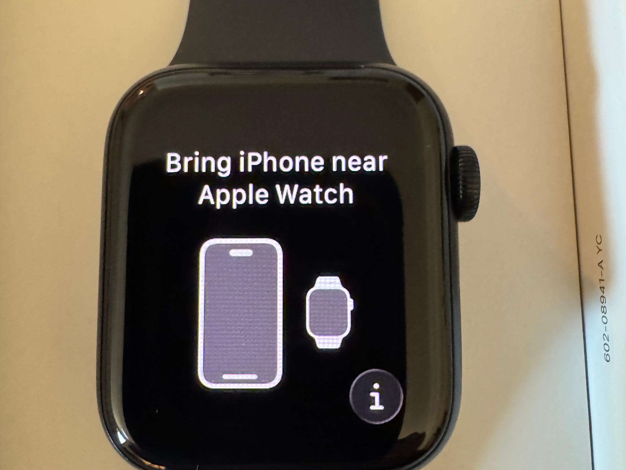 Apple Watch SE 40mm Black