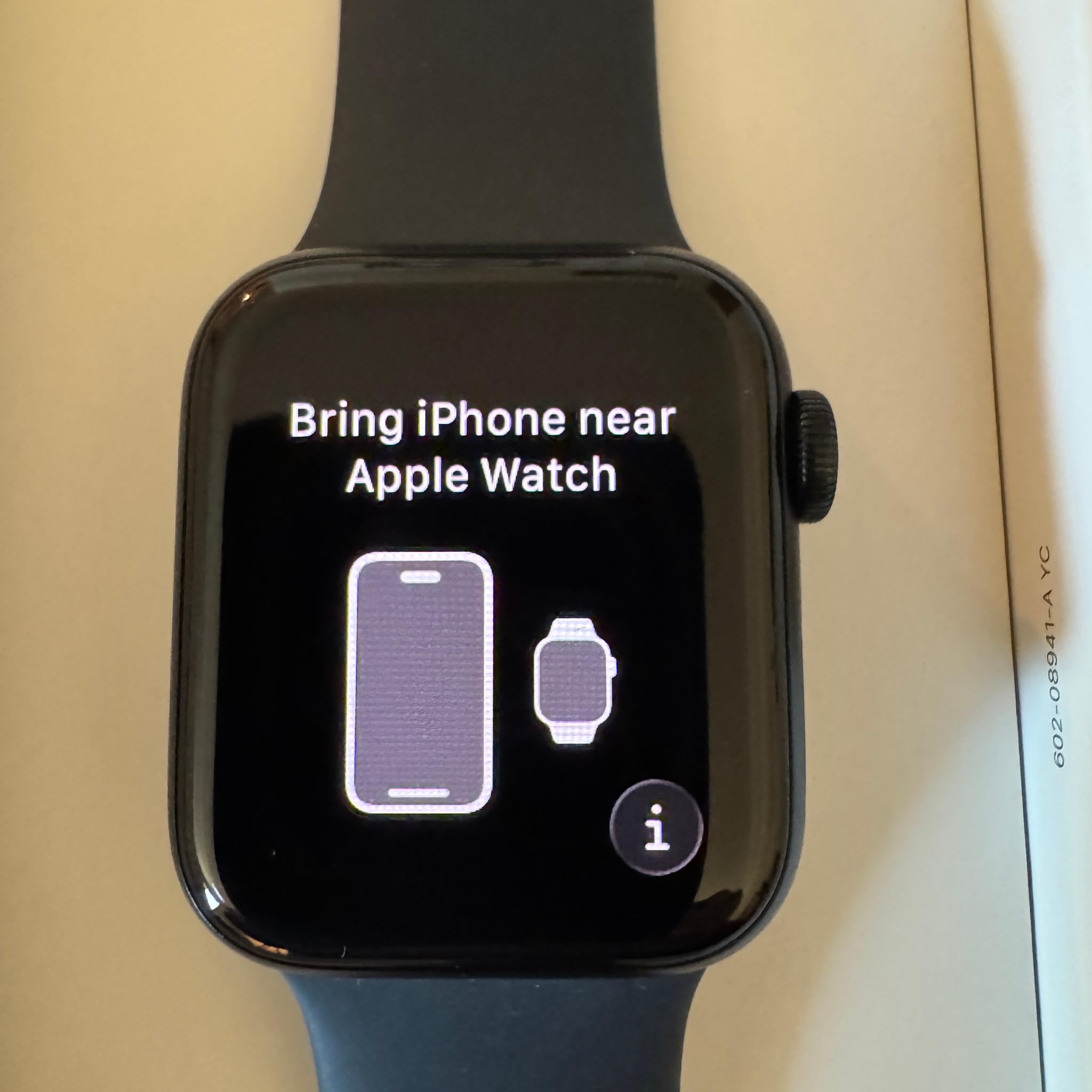 Apple Watch SE 40mm Black