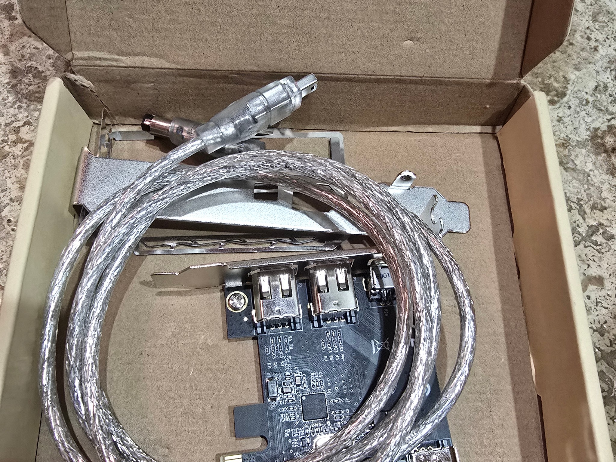 Firewire Card Internal Firewire Port Cards 1394A PCIE 4-Ports FireWire 400 Expansion Card