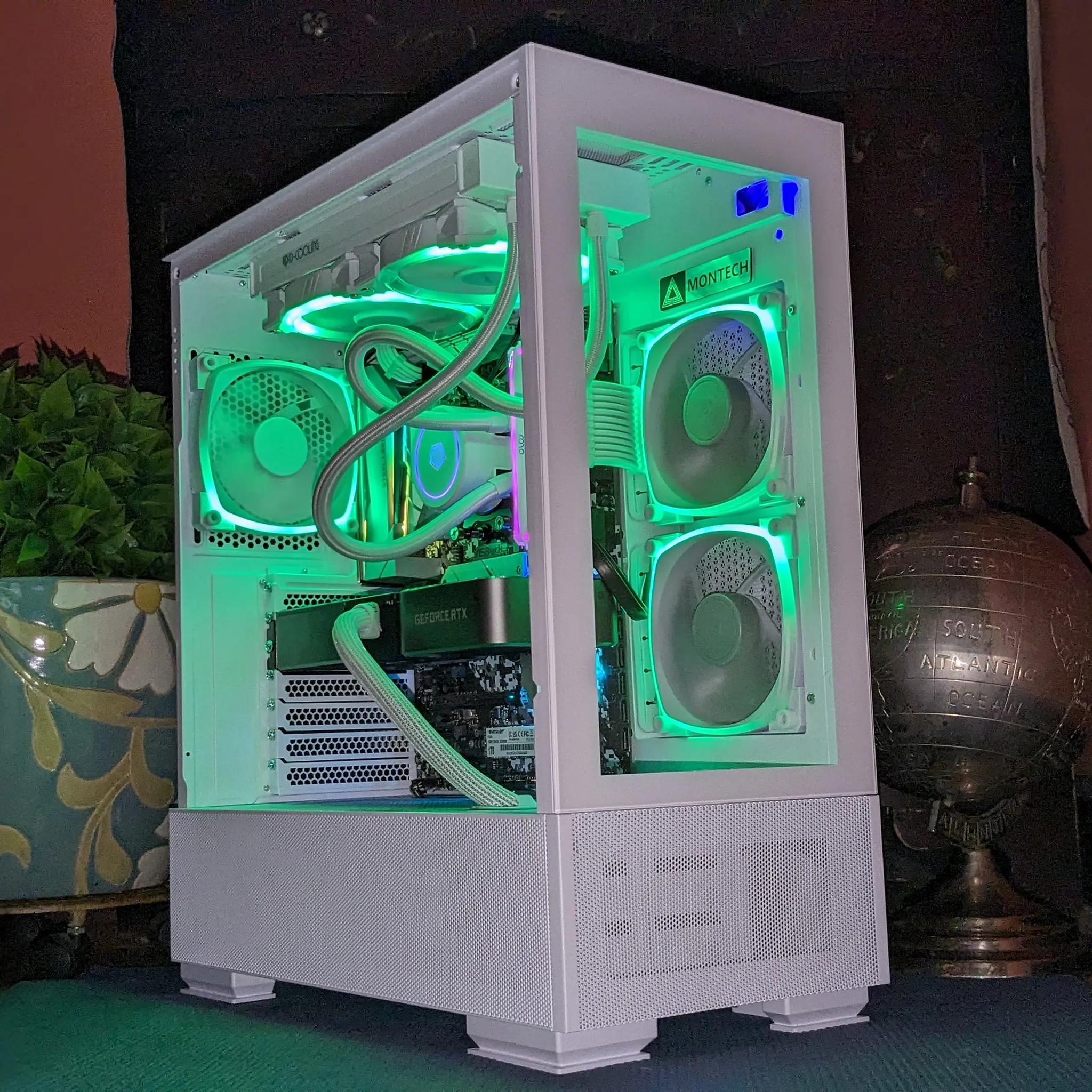 Founder's Edition |1440p ⚪️Gaming PC | RTX3070TI FE| Ryzen 7| Steel Legend| 1TB NVMe | Windows 11