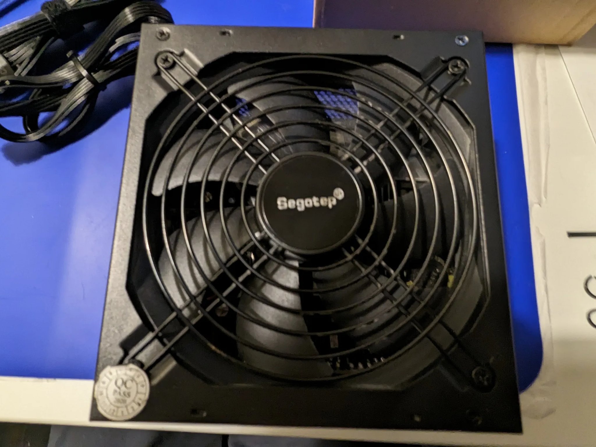 Segotep 650w 80Plus Gold Fully Modular PSU.