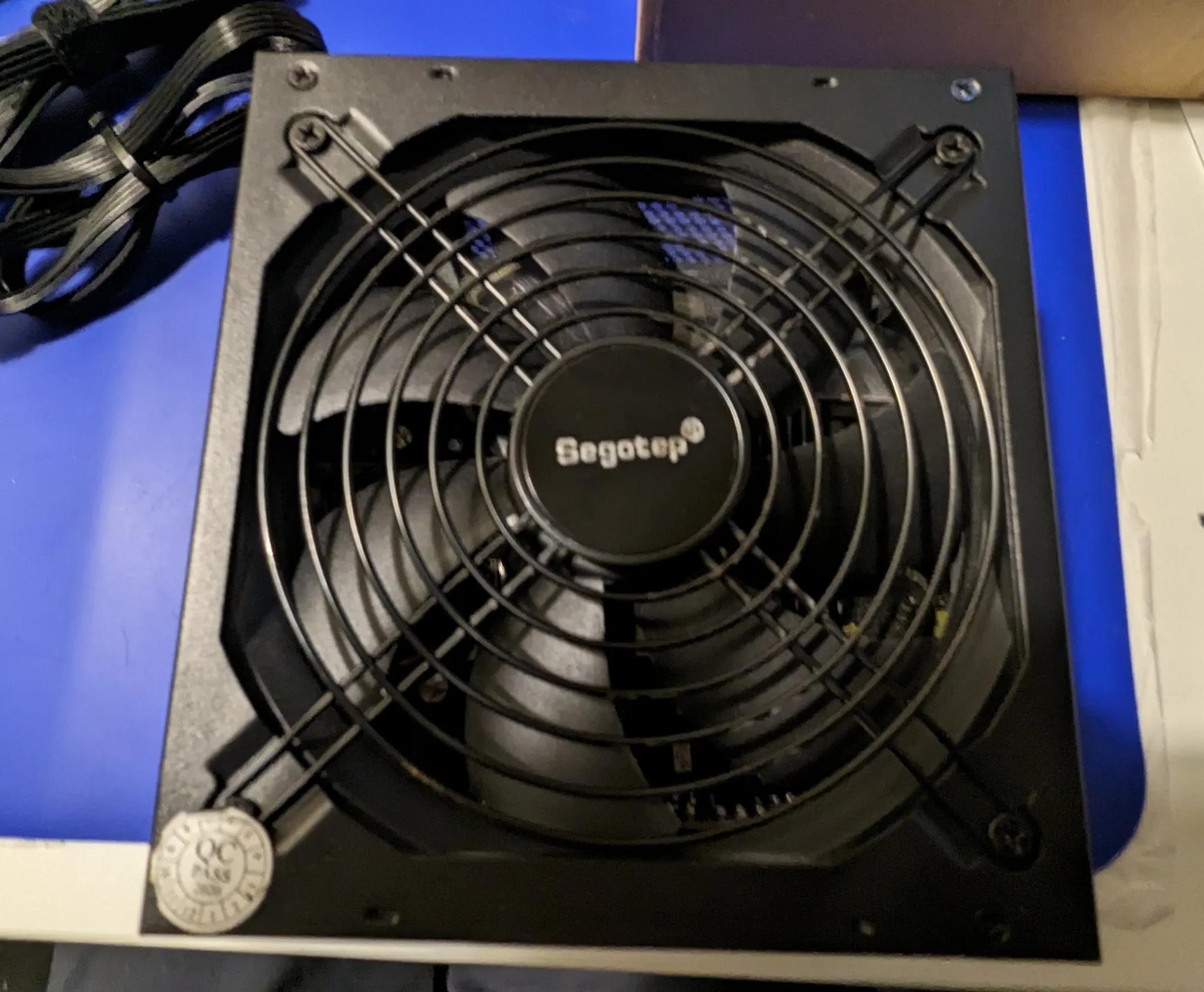 Segotep 650w 80Plus Gold Fully Modular PSU.