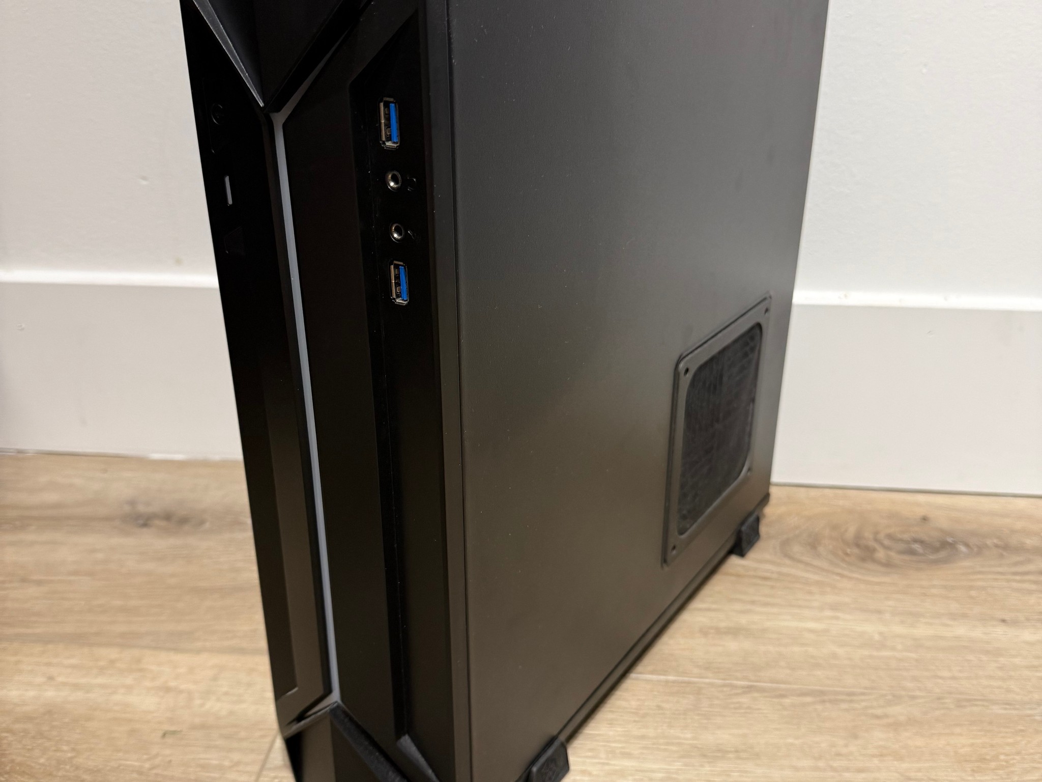 SilverStone Technology Slim Computer Case for Mini-Itx Motherboards with Integrated RGB Lighting
