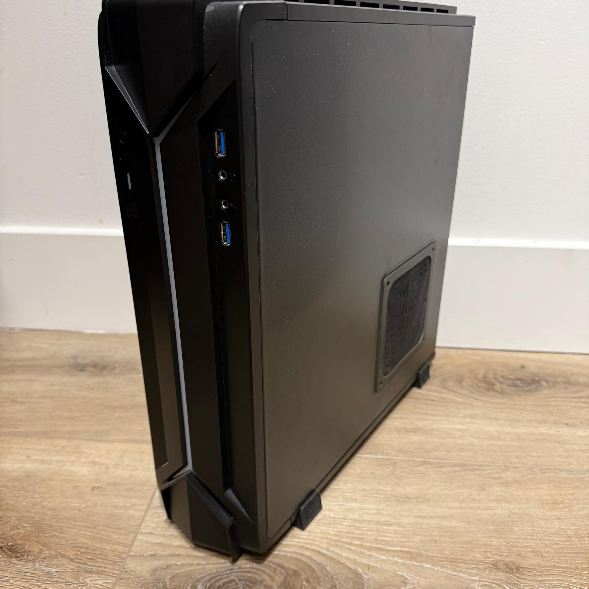 SilverStone Technology Slim Computer Case for Mini-Itx Motherboards with Integrated RGB Lighting